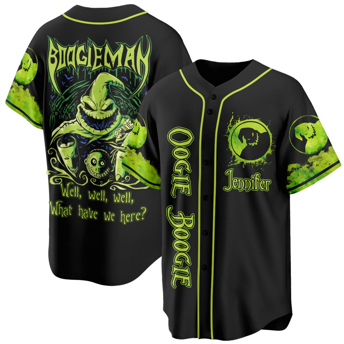 Oogie Boogie Personalized Jersey - Nightmare Before Christmas Oogie
