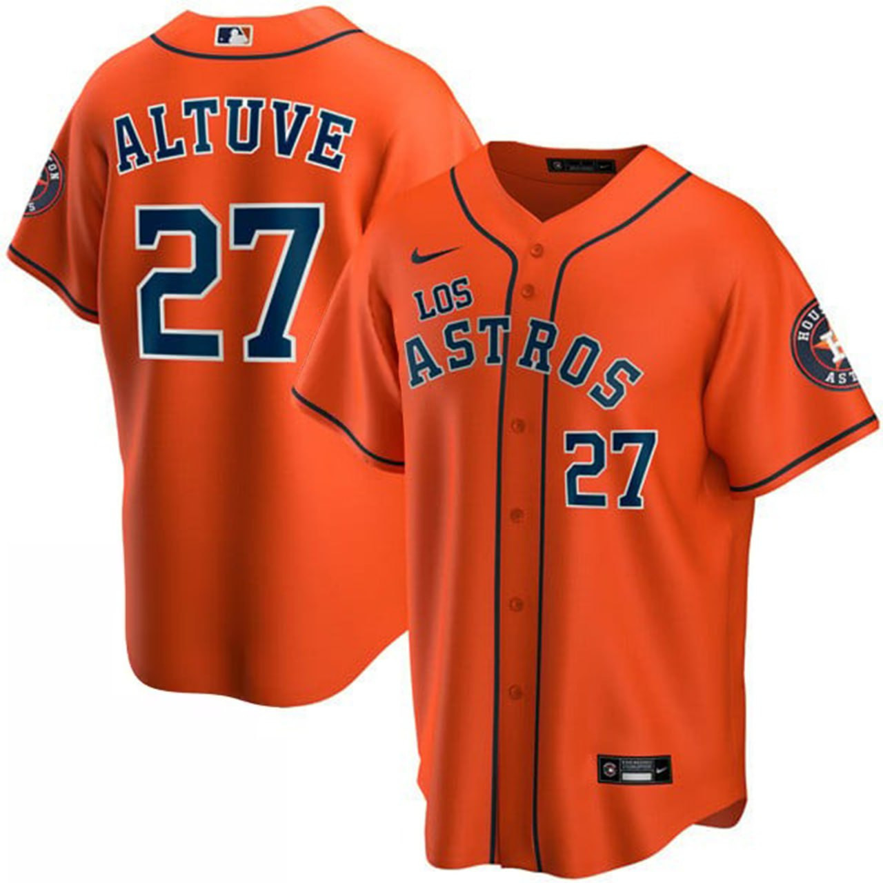 Orange Altuve Astros Jersey - Nike - Baseball Fan Gear