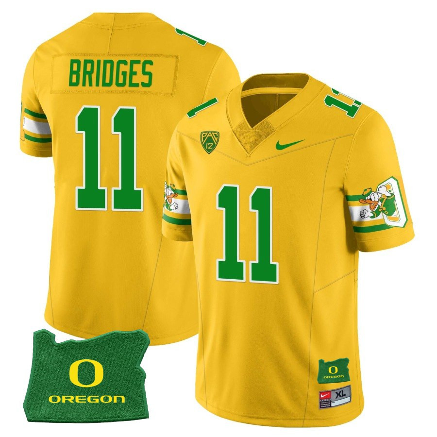 Oregon Ducks Bridges Jersey - Nike Oregon Ducks #11 Jersey - Bridges