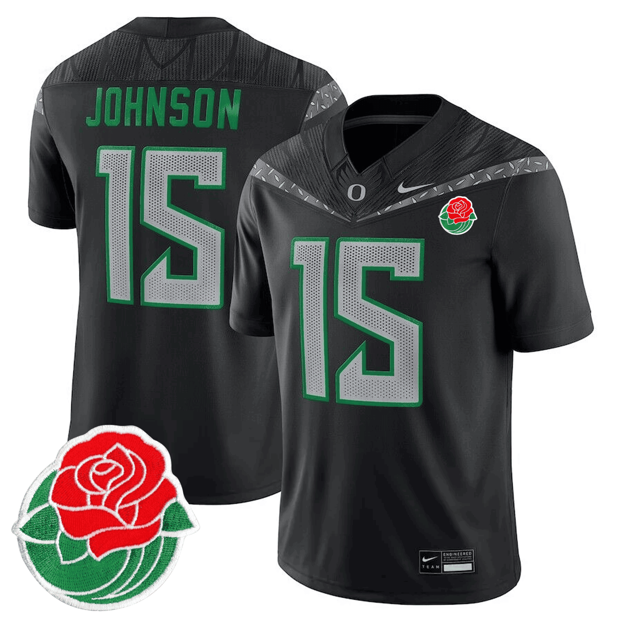 Alternative view of Oregon Ducks Rose Bowl Jersey nike - Nike Oregon Ducks Gabriel #8