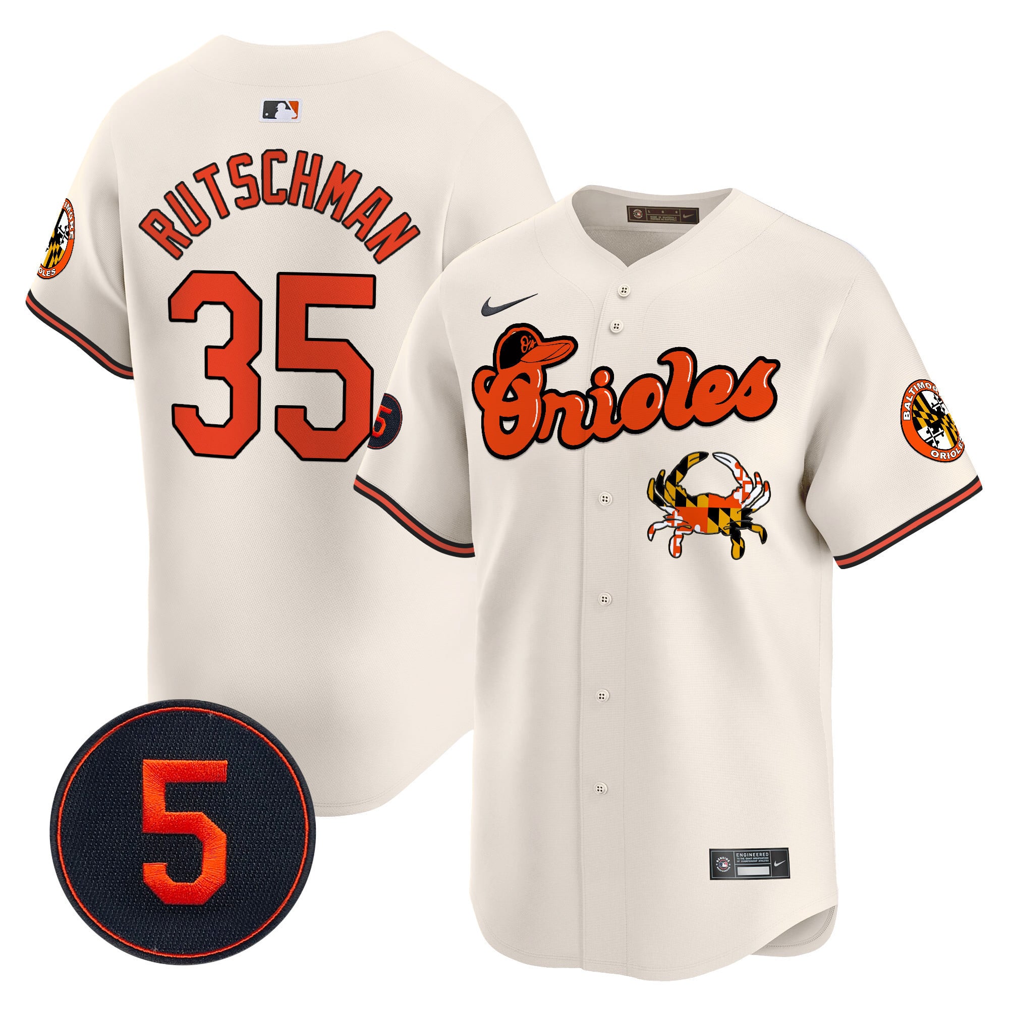 Orioles Rutschman City Connect Jersey - Nike Orioles Rutschman Jersey
