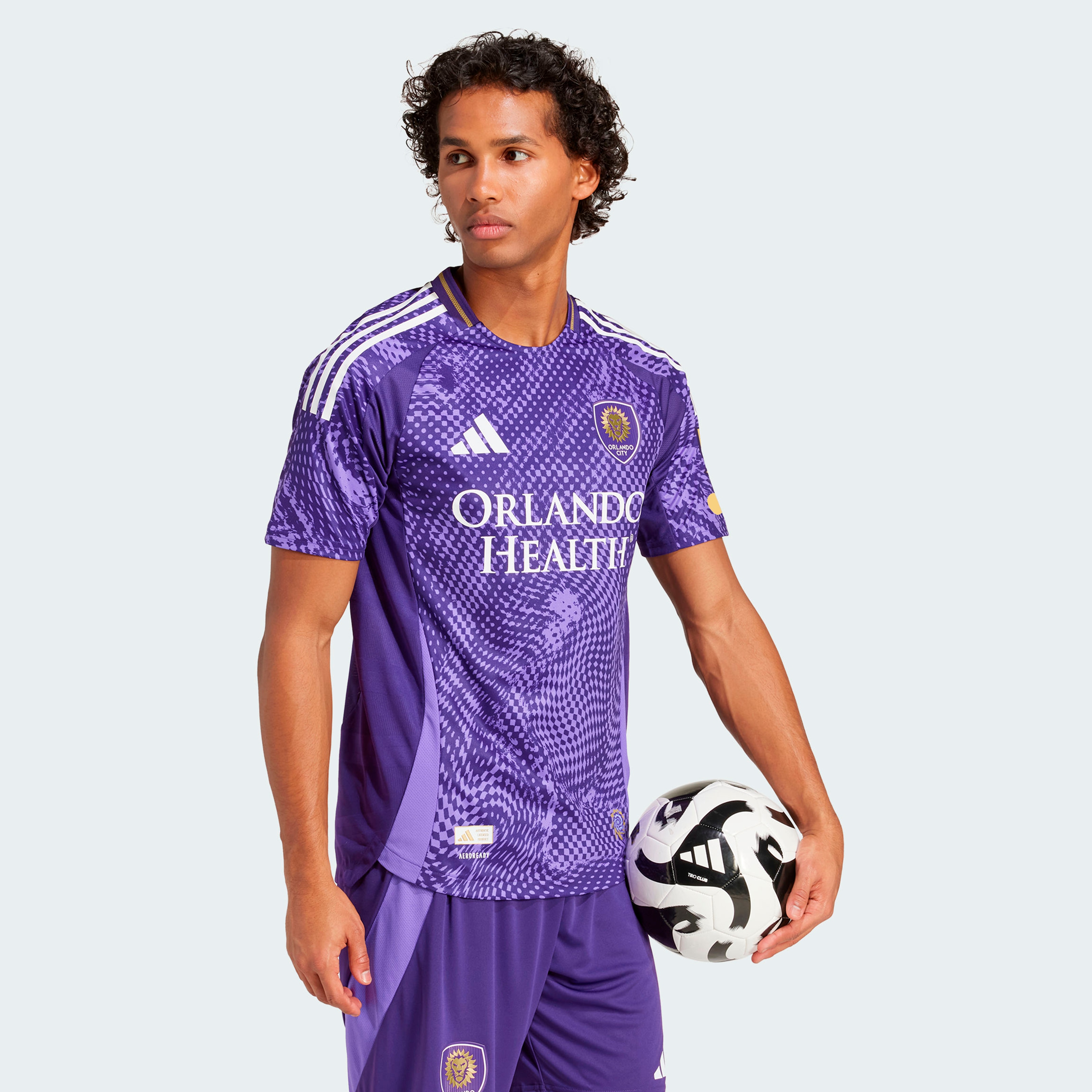 Orlando City SC 2025 Perfect Storm On-Field Patch Jersey