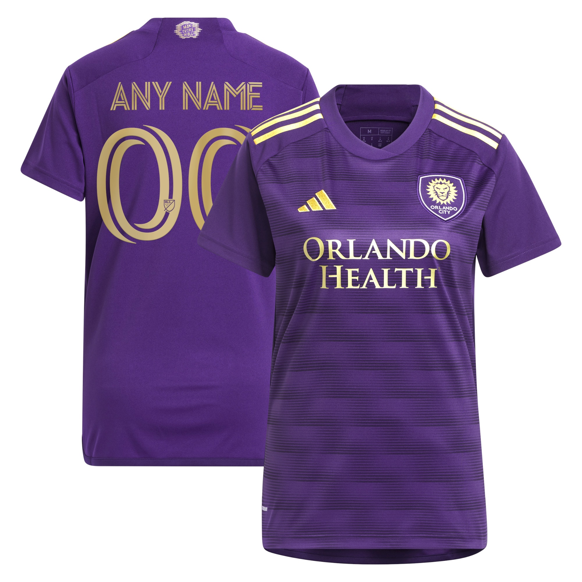 Orlando City SC Women's 2023 The Wall Kit Custom Jersey - Purple