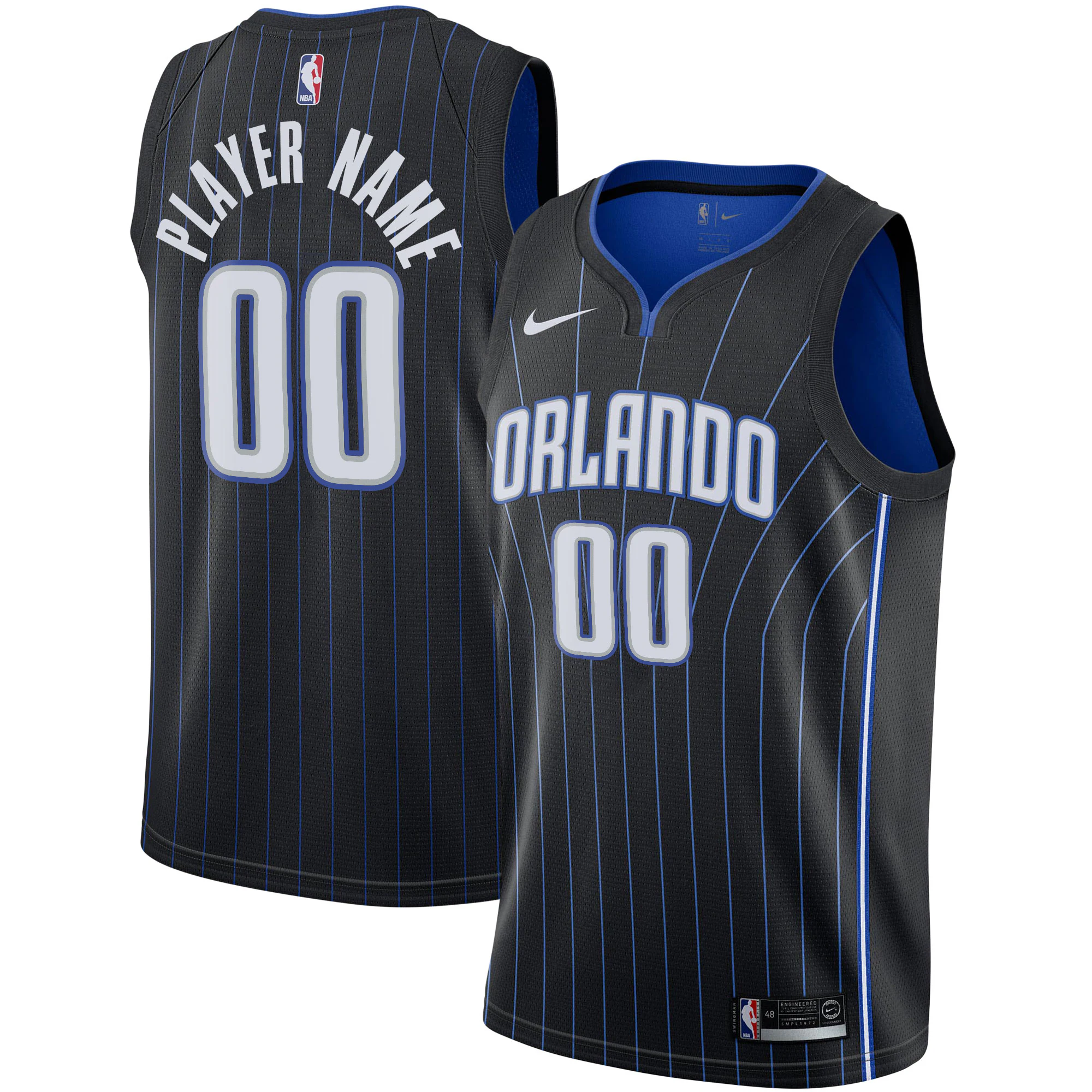 Orlando Magic Black Jersey nike - Nike Orlando Magic Black Jersey