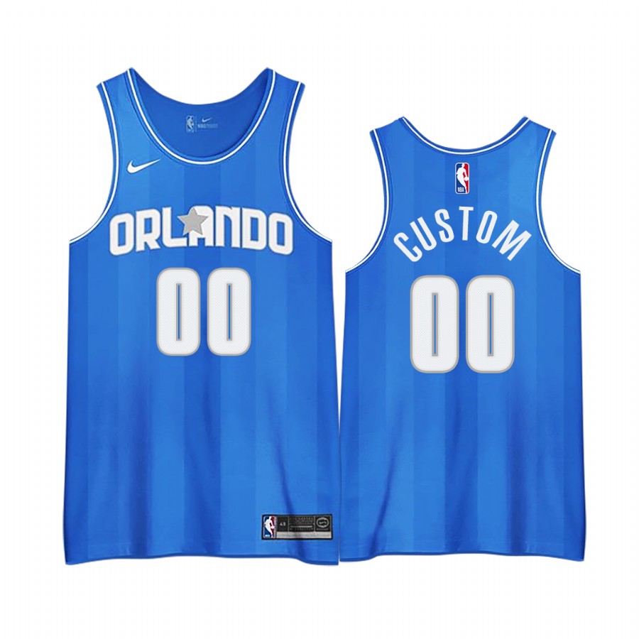 Orlando Magic Blue Custom Jersey - Nike - Personalized Edition