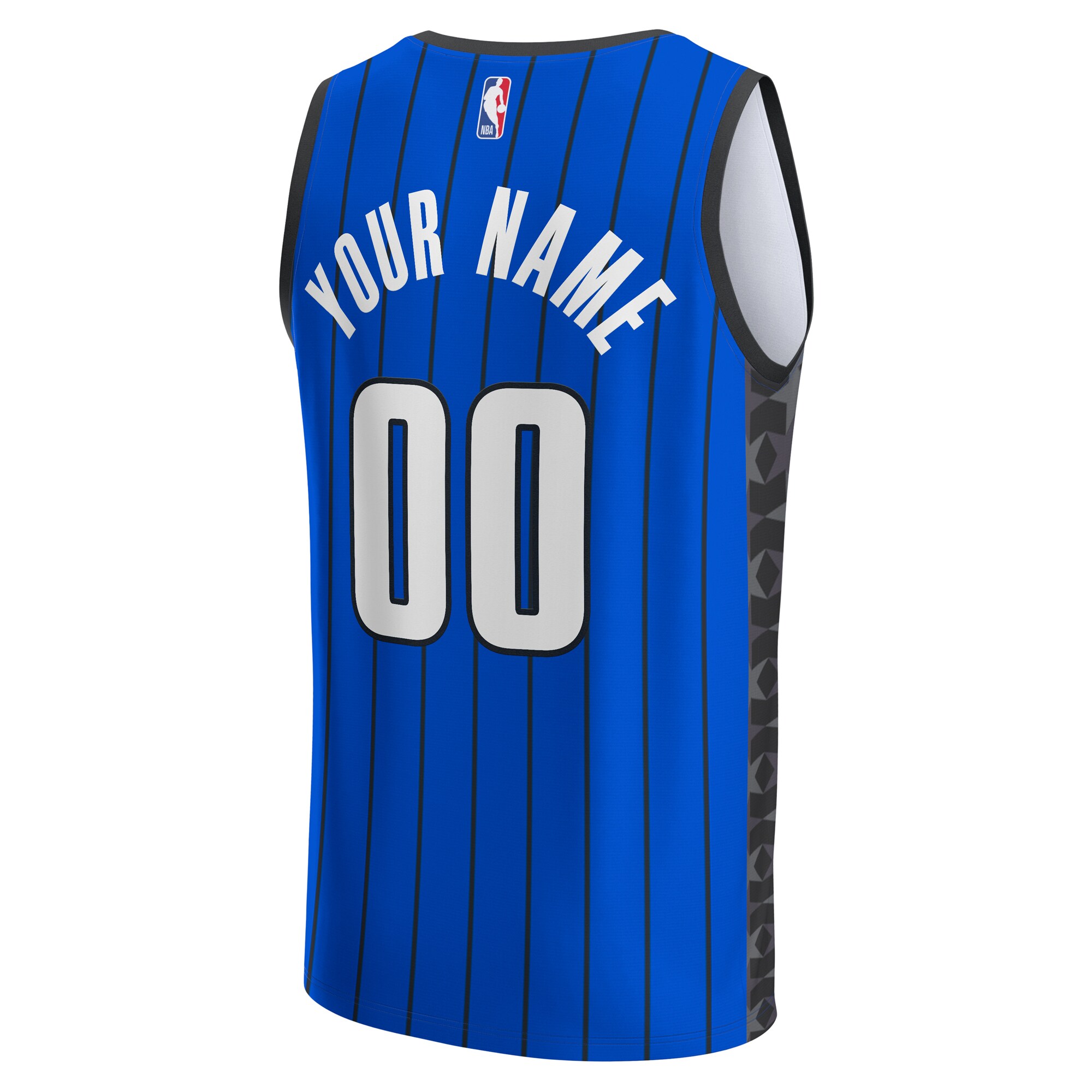 Alternative view of Orlando Magic Blue Jersey - Fanatics - Custom Name & Number