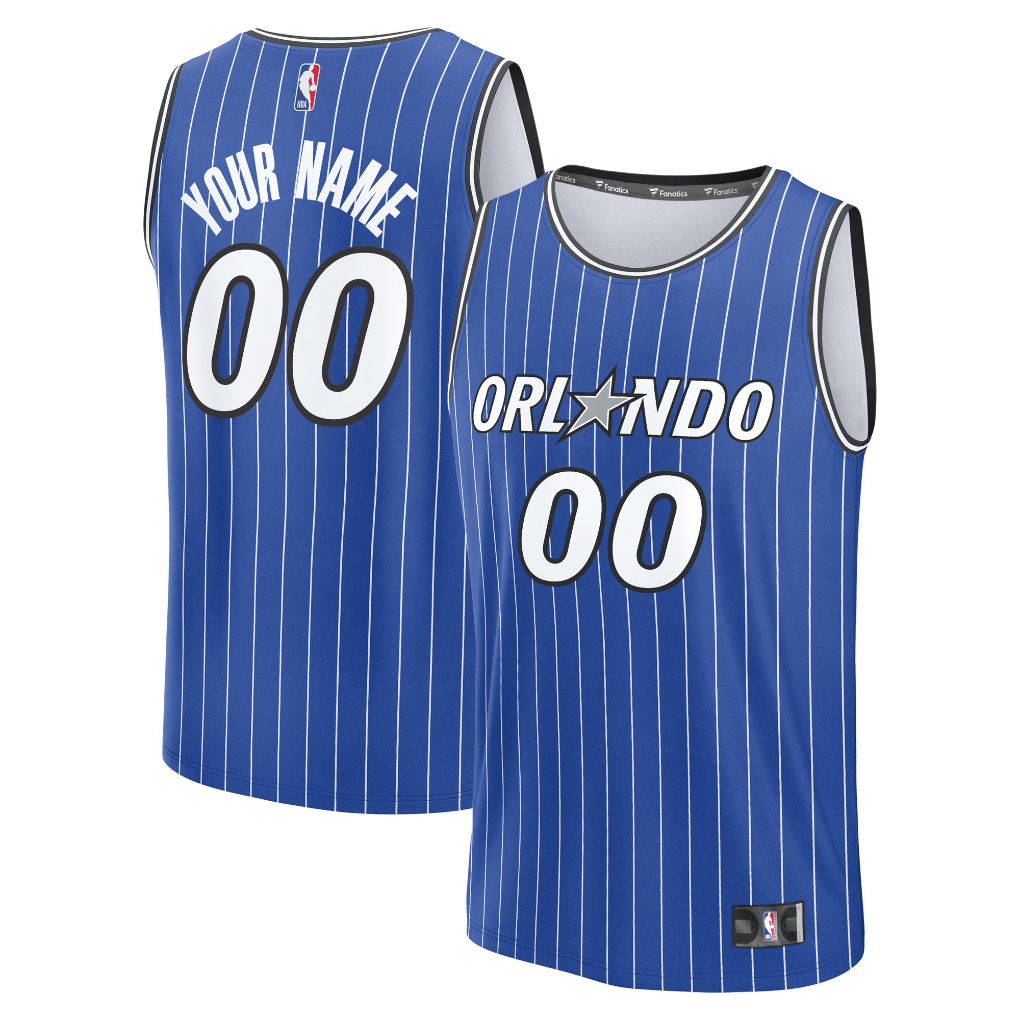 Orlando Magic Fanatics Youth Fast Break Custom Jersey - Icon Edition