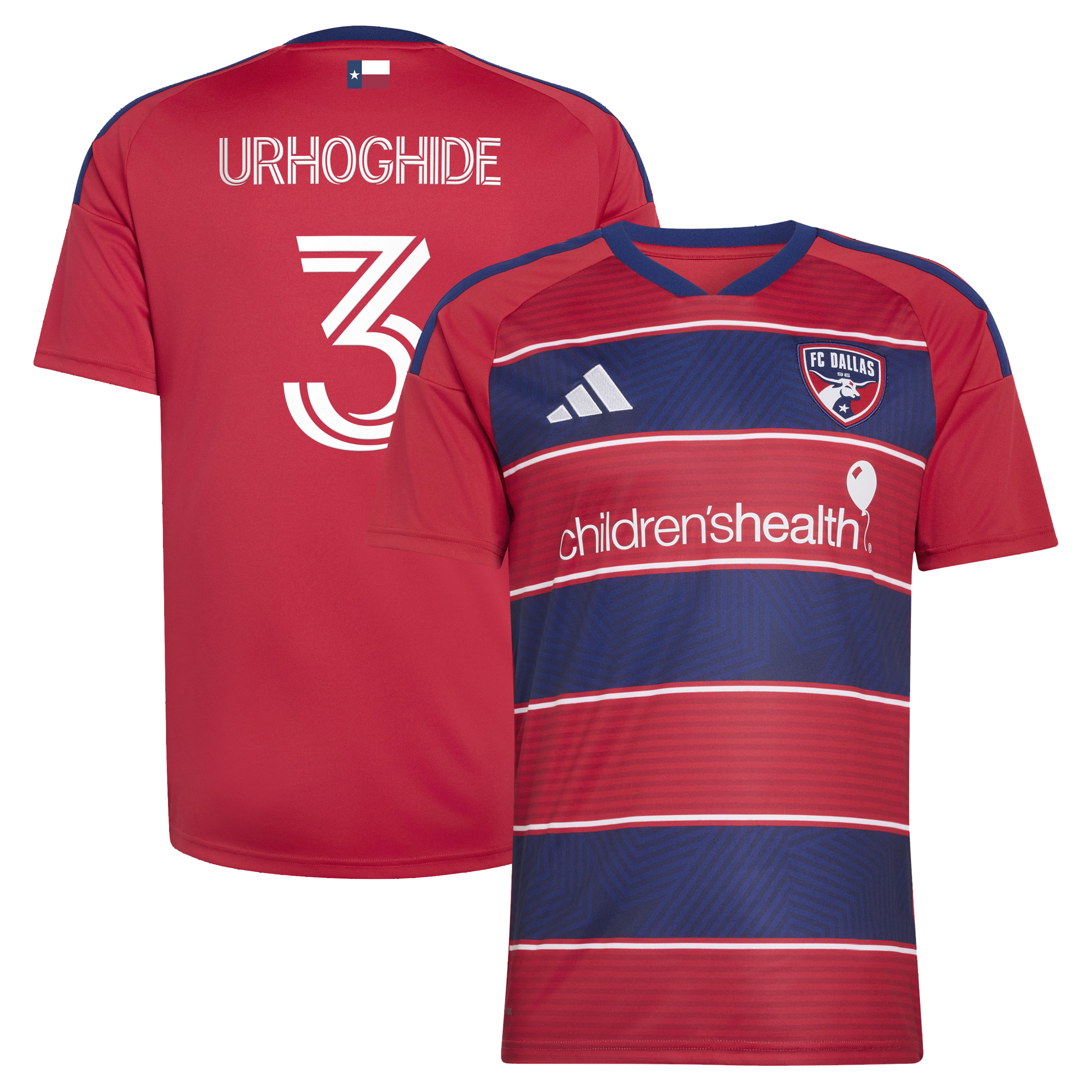 Osaze Urhoghide FC Dallas 2026 DNA Kit Jersey – Red
