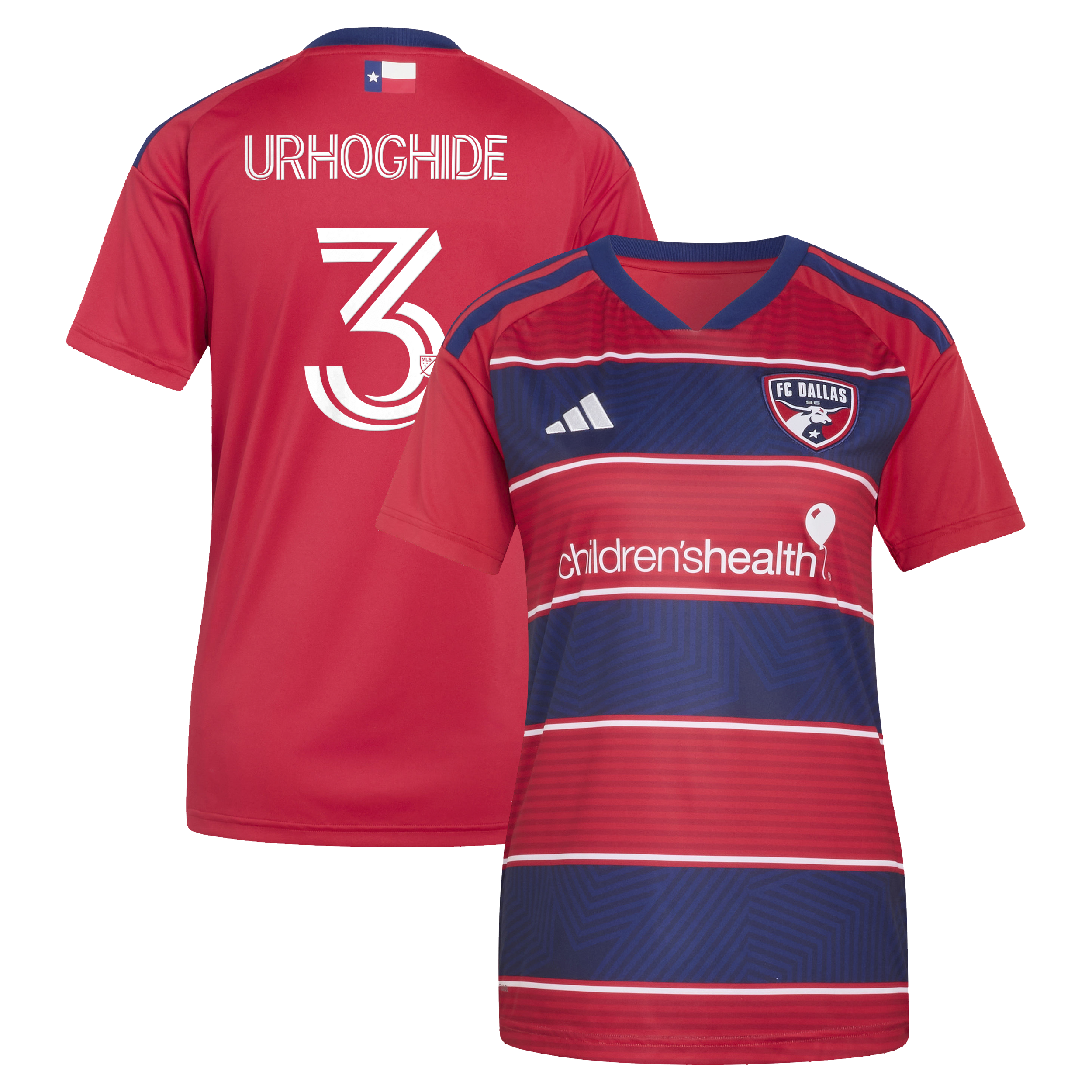 Osaze Urhoghide FC Dallas Women's 2026 DNA Kit Jersey - Red