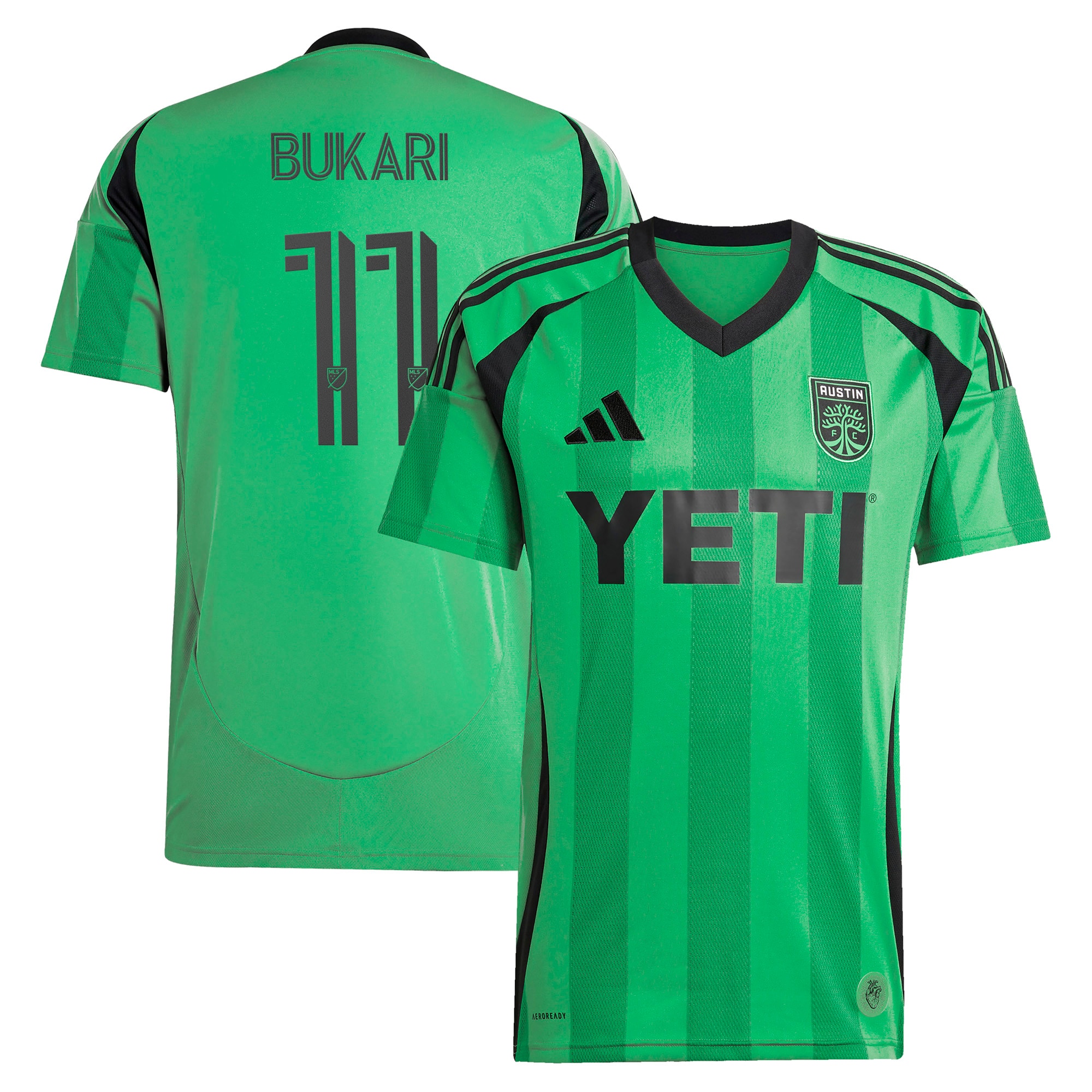 Osman Bukari Austin FC 2025 The Heartbeat Kit Player Jersey