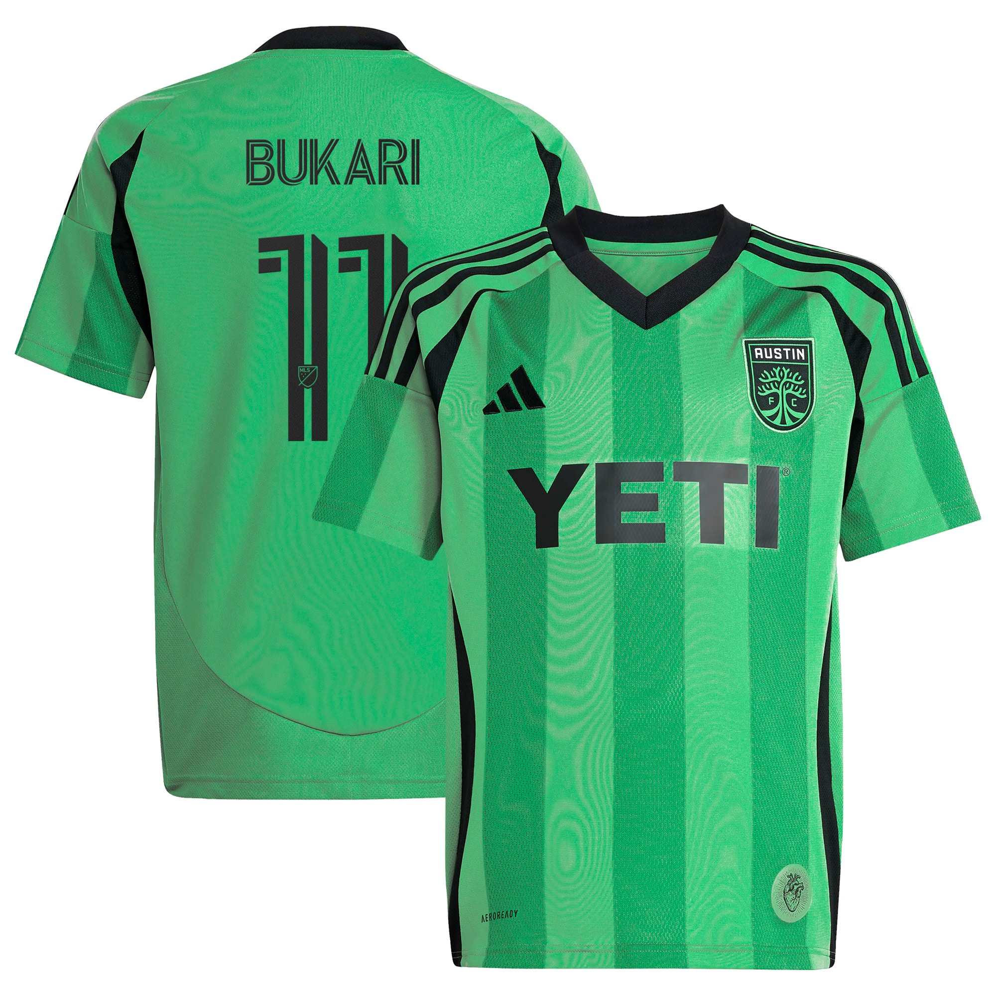 Osman Bukari Austin FC Women's 2025 The Heartbeat Kit Player Jersey