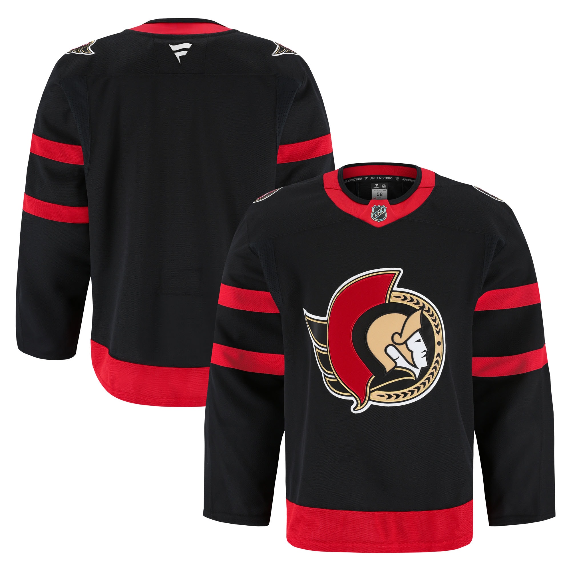 Ottawa Senators Fanatics Home Pro Jersey