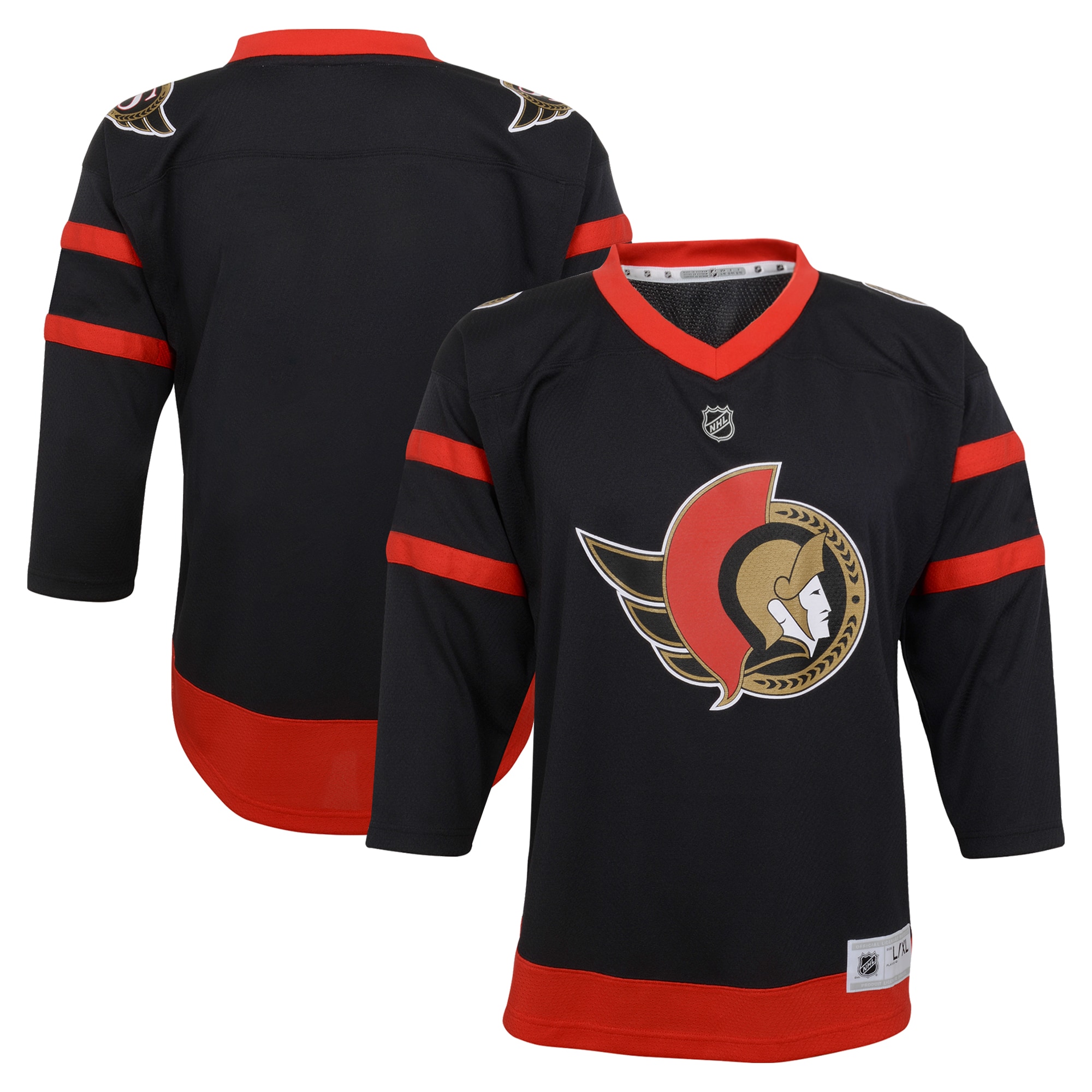 Ottawa Senators Toddler Jersey - Black