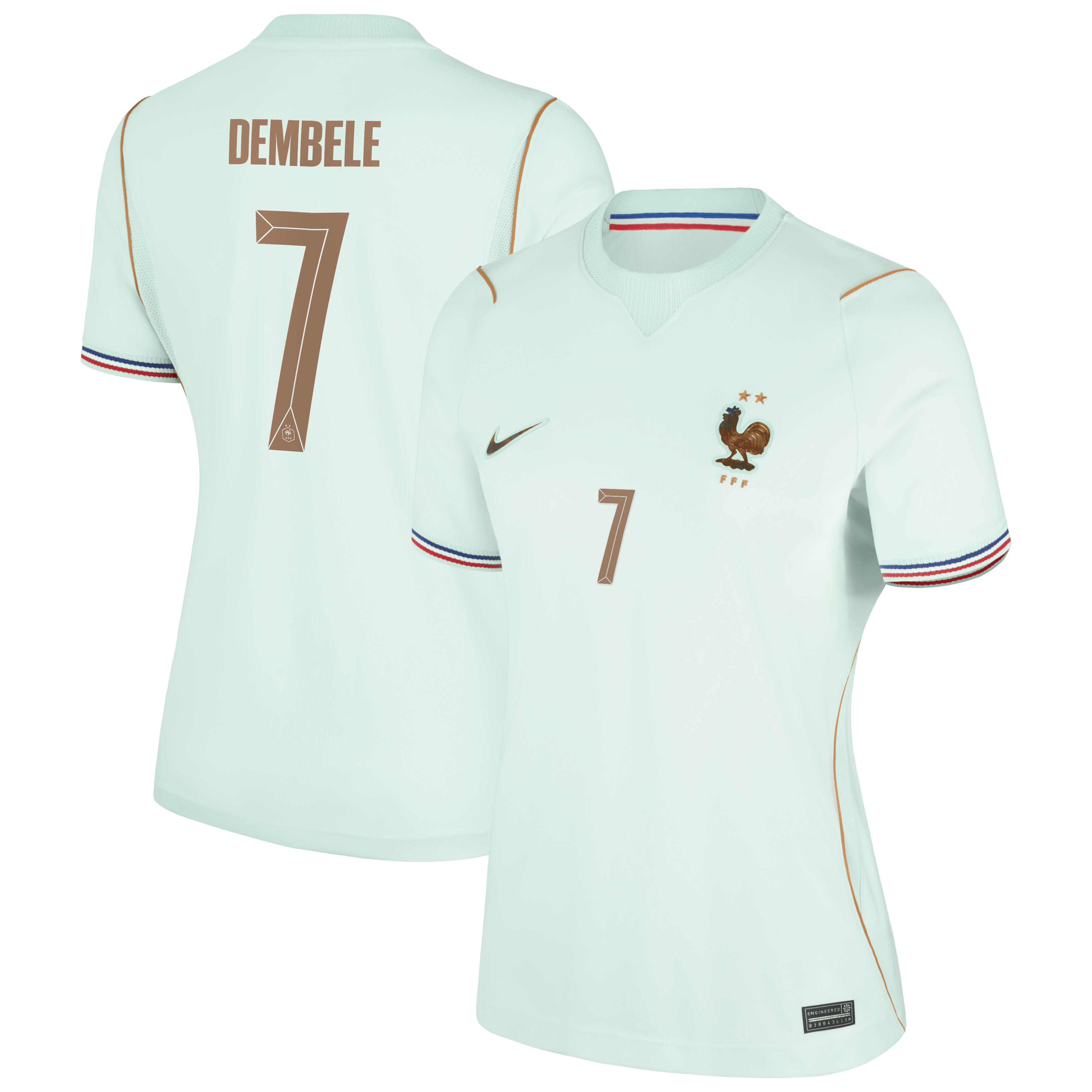 Ousmane Dembélé France National Team Women's 2026 Away Stadium Jersey