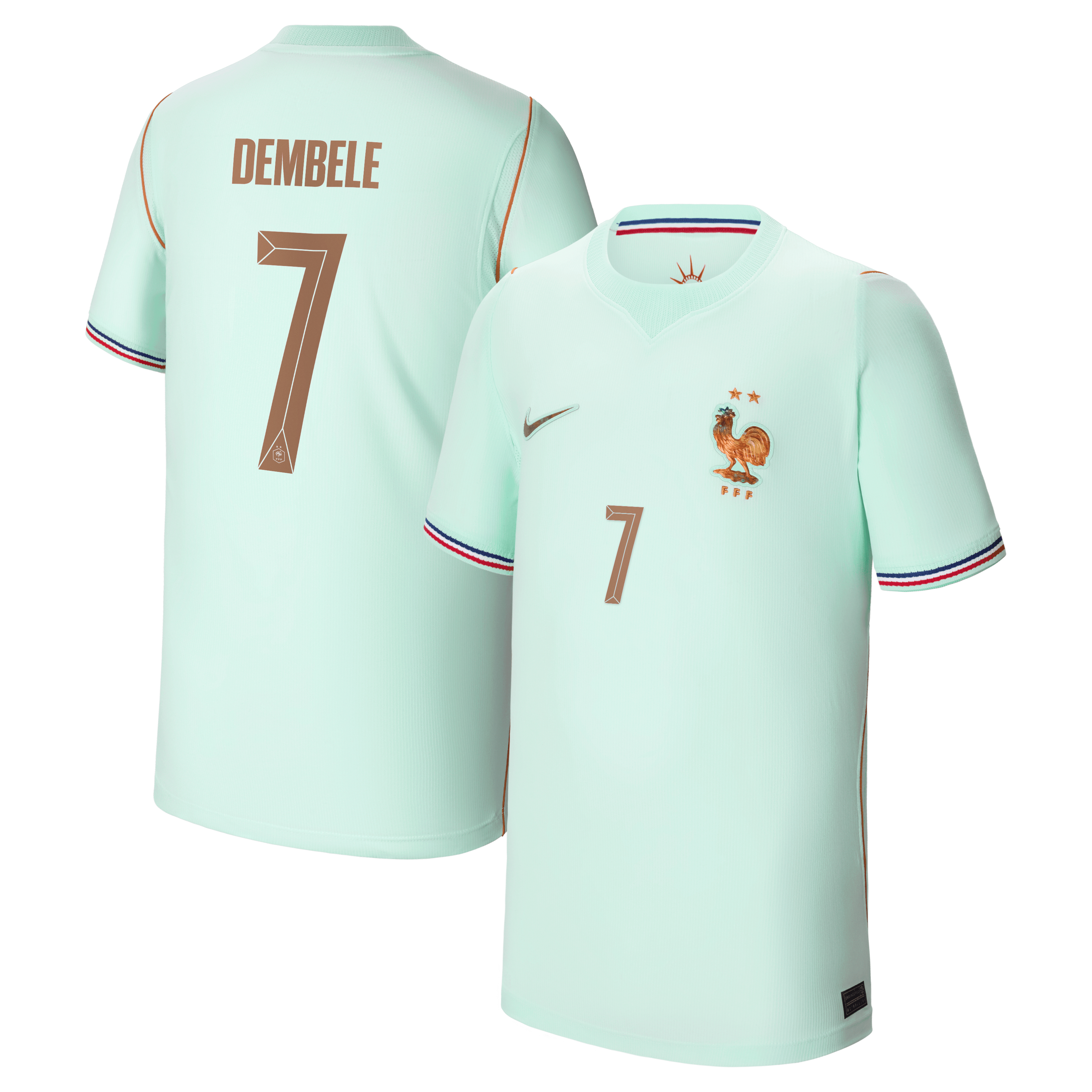 Ousmane Dembélé France National Team Youth 2026 Away Stadium Jersey