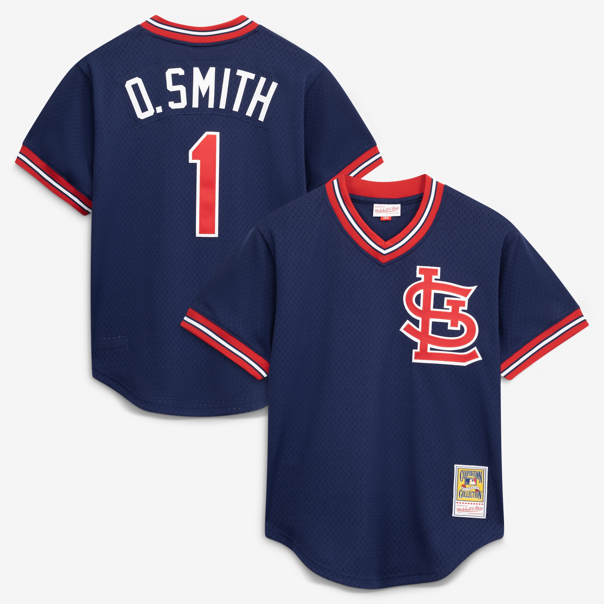 Ozzie Smith St. Louis Cardinals Batting Practice Jersey