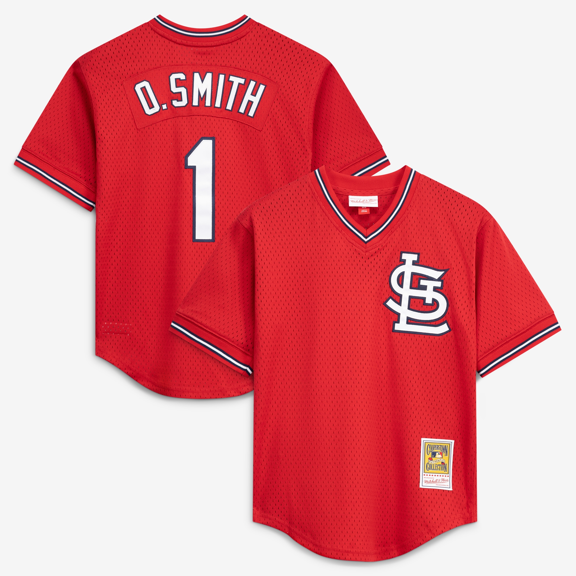Ozzie Smith St. Louis Cardinals Batting Practice Jersey