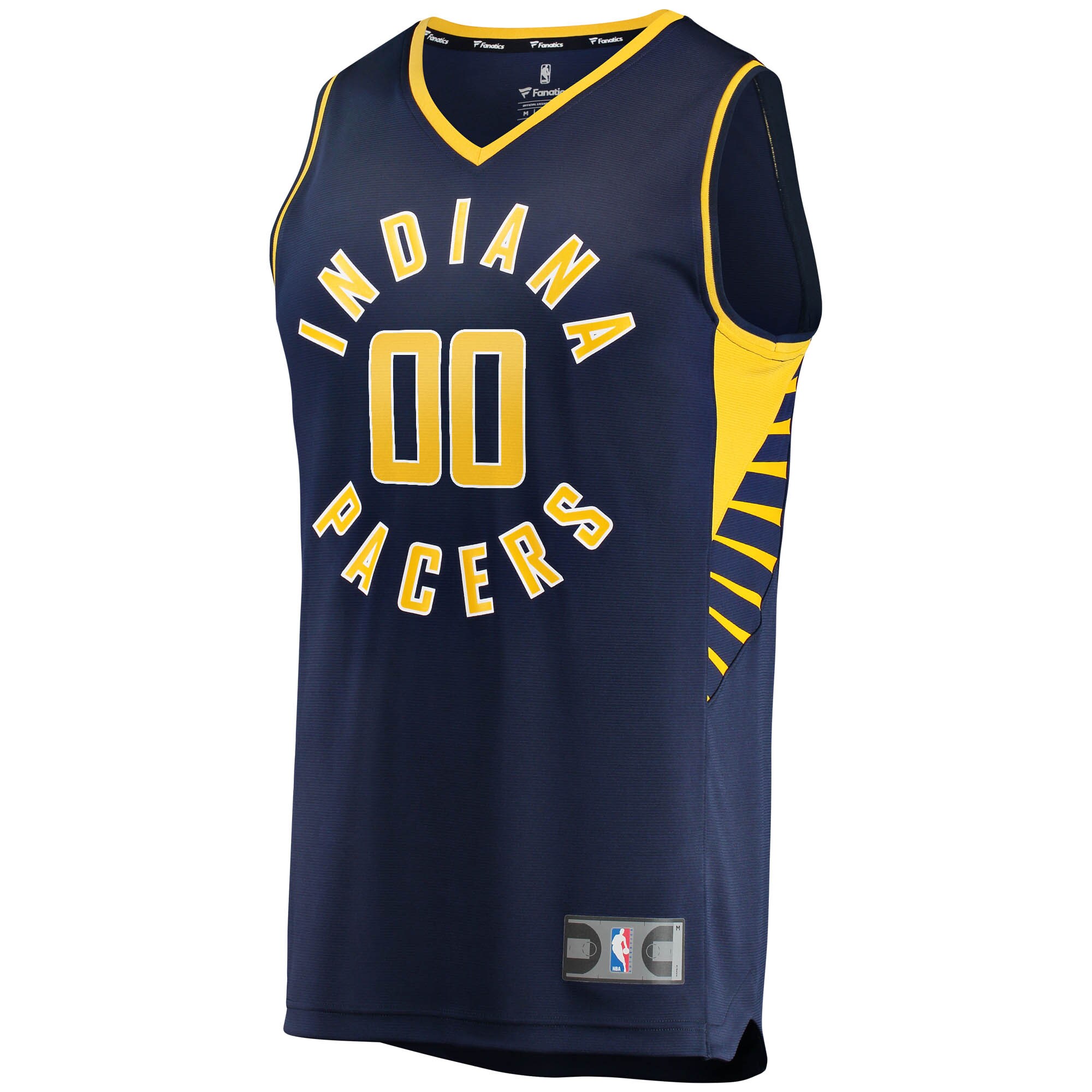 Alternative view of Pacers Custom Navy Jersey - Fanatics Indiana - Personalize Yours!
