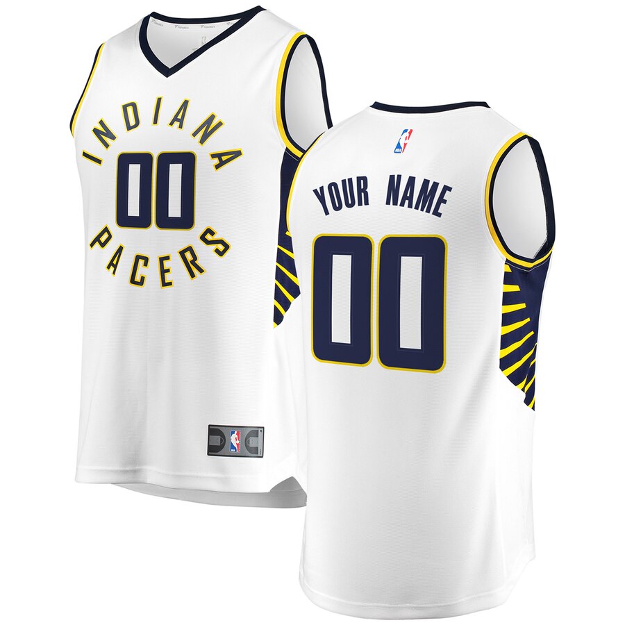 Pacers White Custom Jersey fanatics - Pacers White Custom Jersey