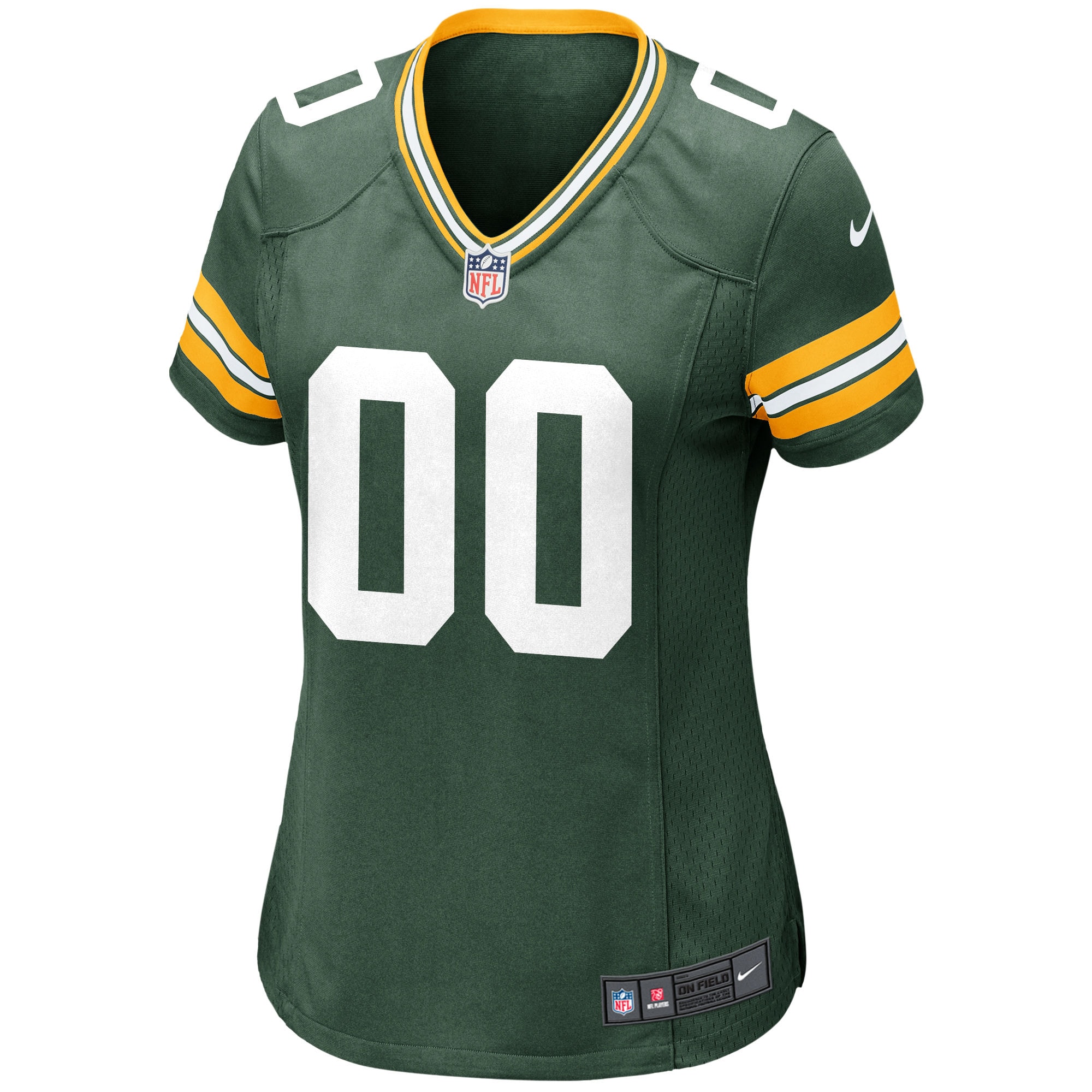 Alternative view of Packers Custom Green Jersey - Nike Green Bay - Design Yours!