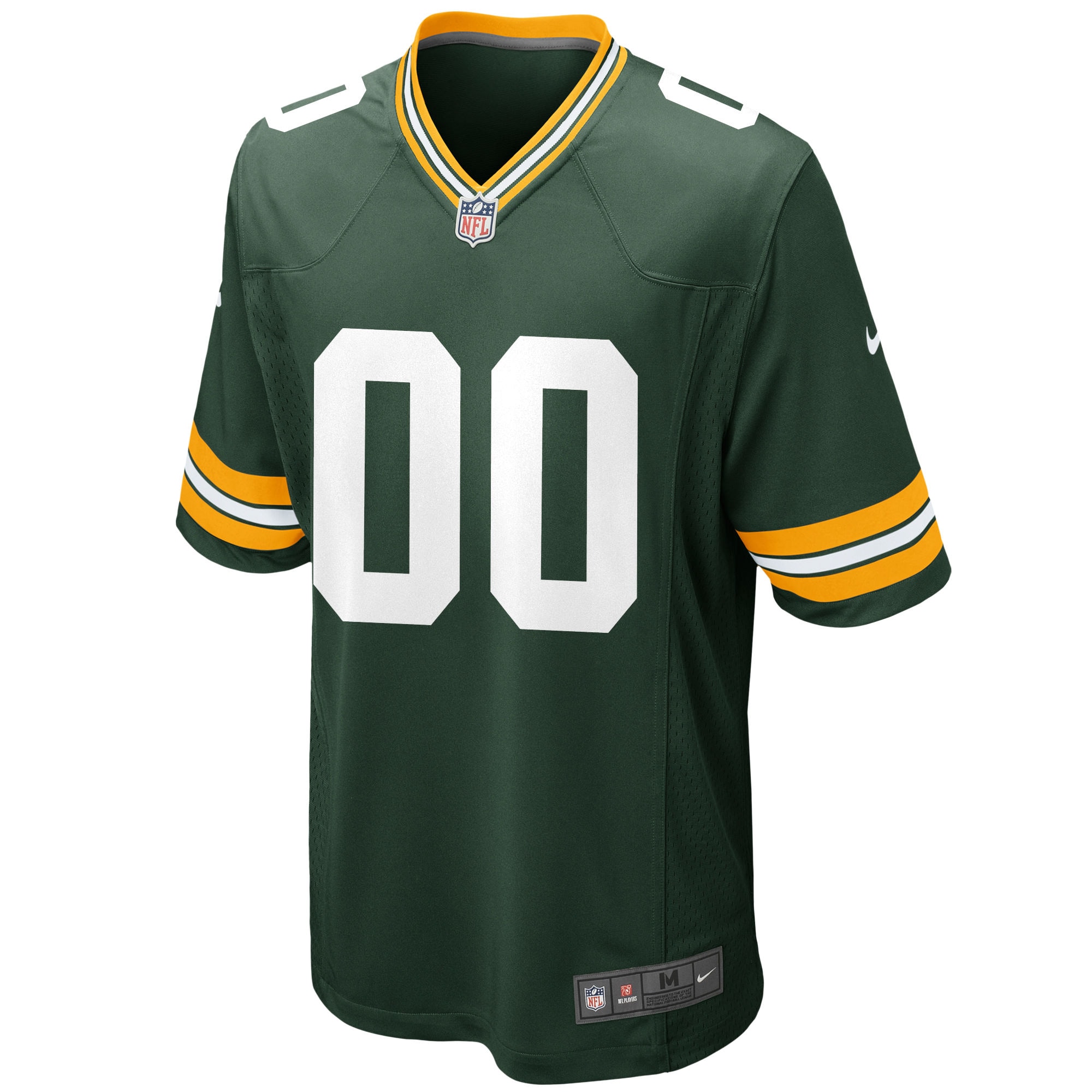 Alternative view of Packers Green Custom Jersey nike - Nike Packers Green Custom Jersey 3