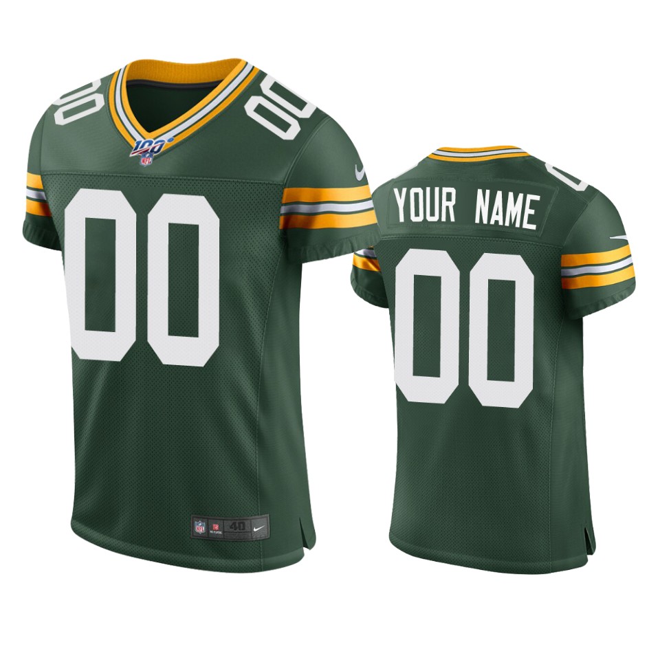 Packers Green Custom Jersey - Nike - Personalized NFL Gear