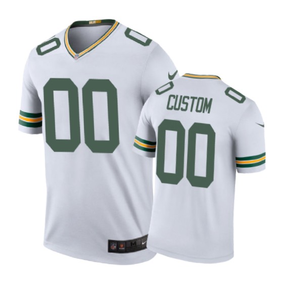Packers White Alternate Custom Jersey - Nike - NFL Gear