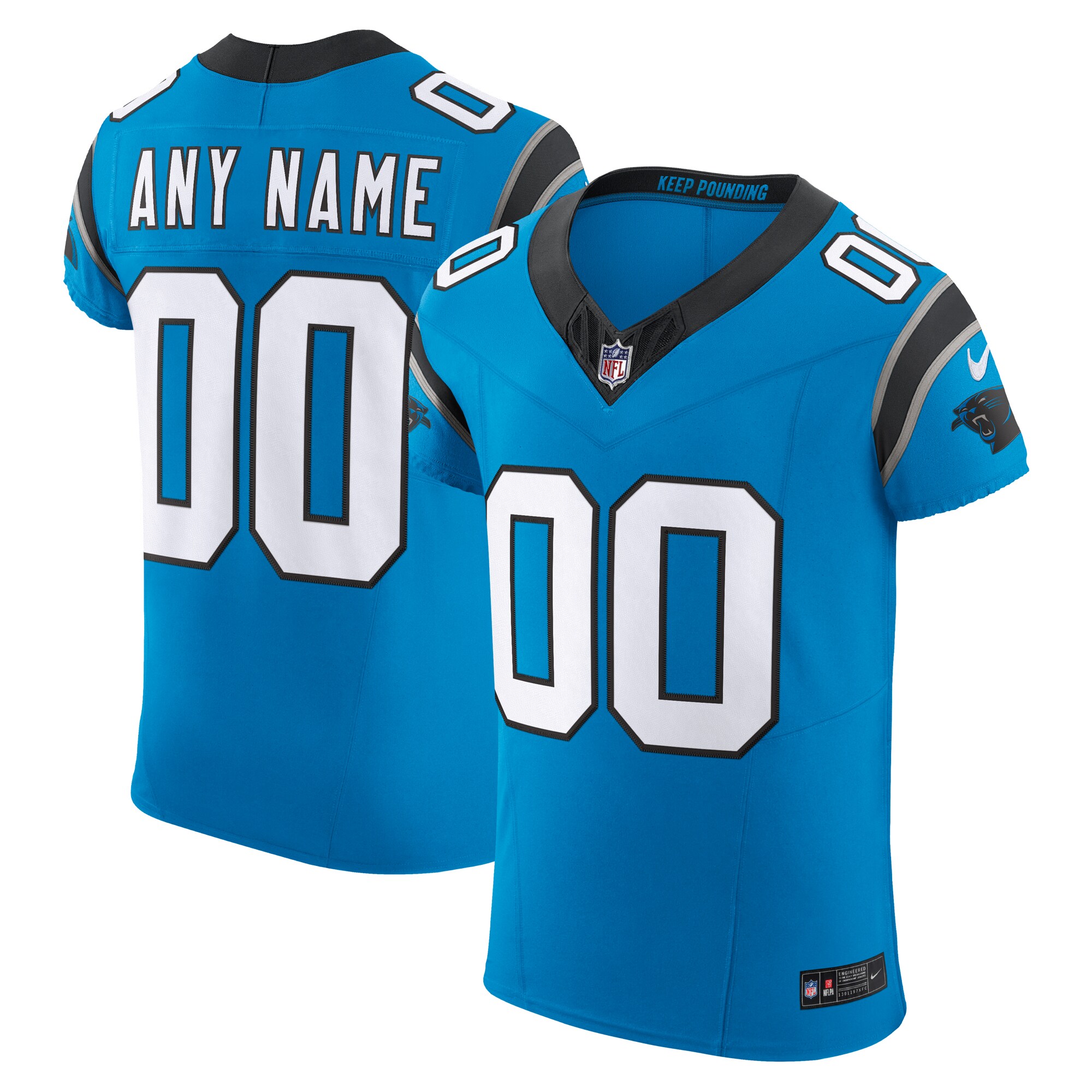 Panthers Nike Blue Custom Jersey - Carolina - Personalize It!
