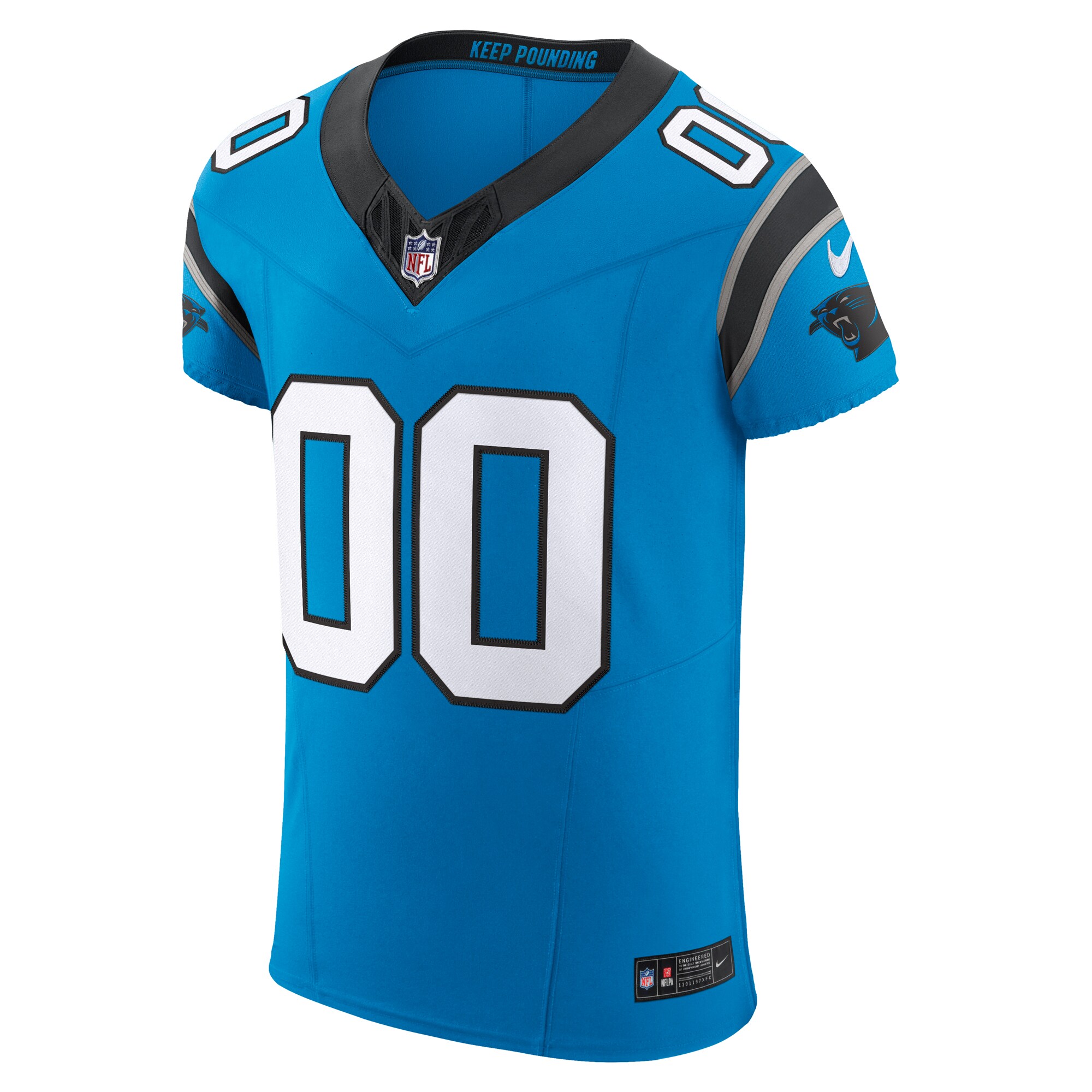 Alternative view of Panthers Nike Blue Custom Jersey - Carolina - Personalize It!