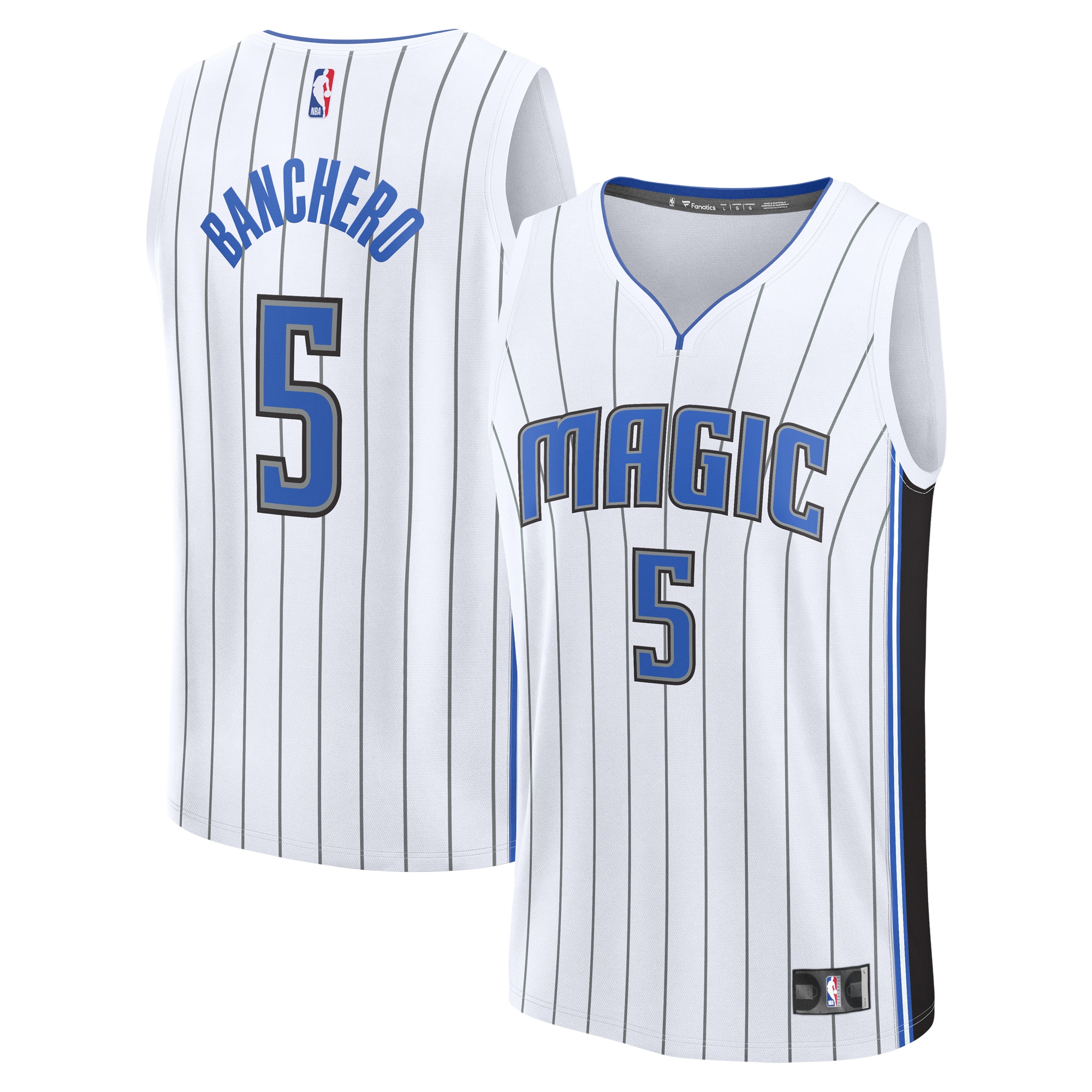 Paolo Banchero Orlando Magic Fanatics Fast Break Player Jersey - Association Edition - White