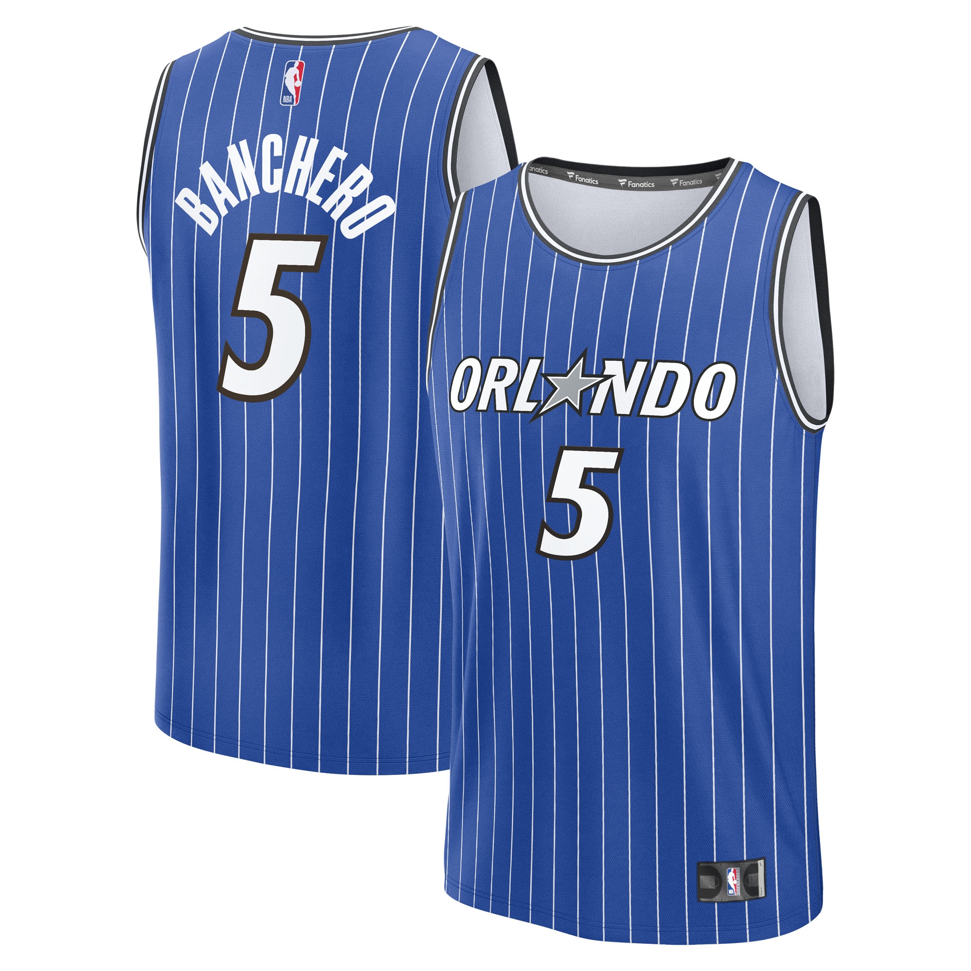 Paolo Banchero Orlando Magic Fanatics Fast Break Player Jersey - Icon Edition - Blue