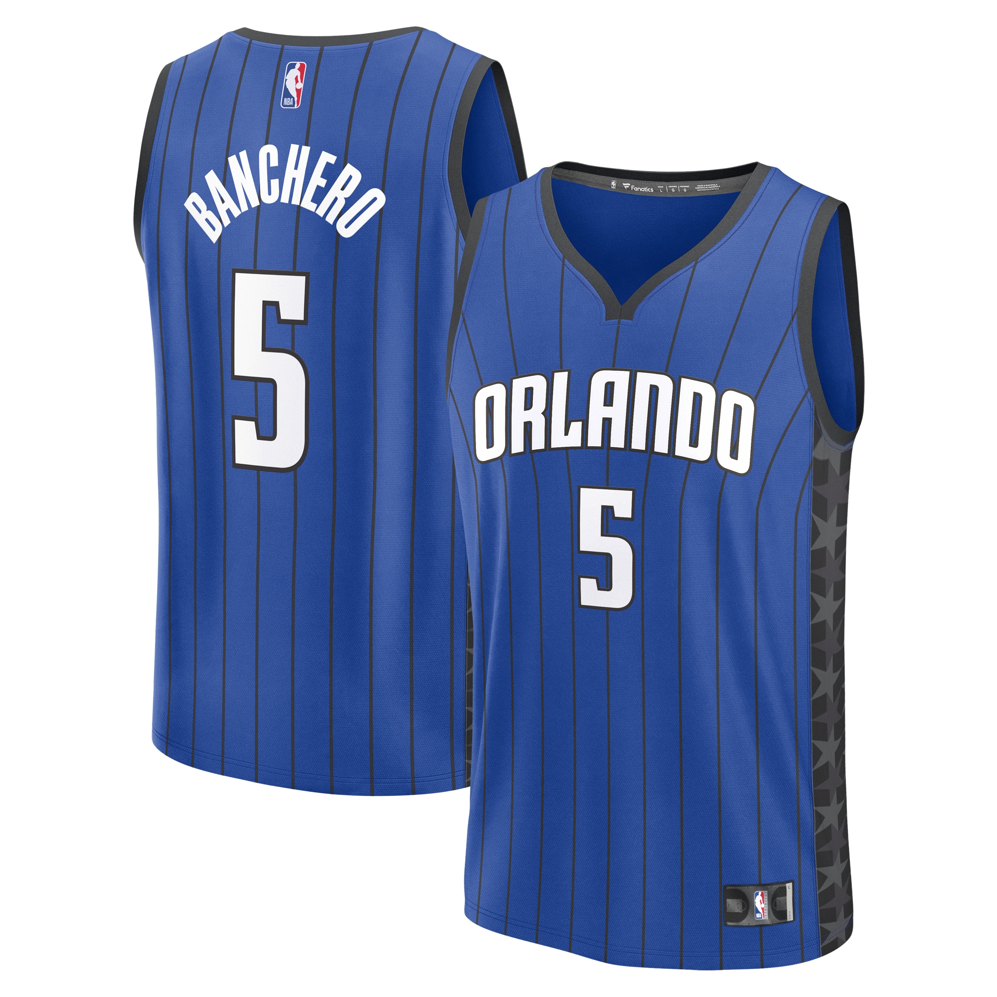 Paolo Banchero Orlando Magic Fanatics Youth Fast Break Player Jersey - Statement Edition - Blue