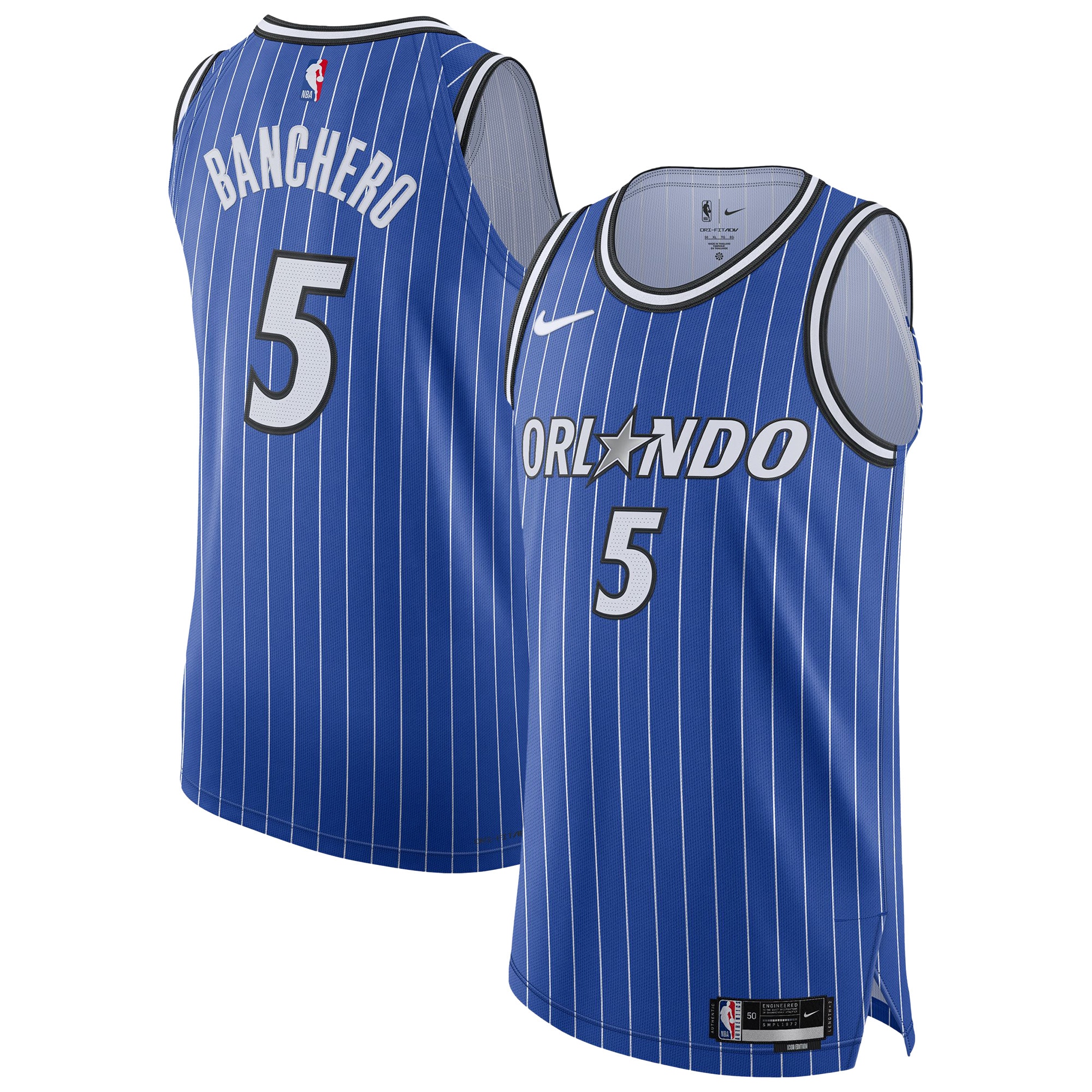 Paolo Banchero Orlando Magic Player Jersey - Icon Edition - Blue