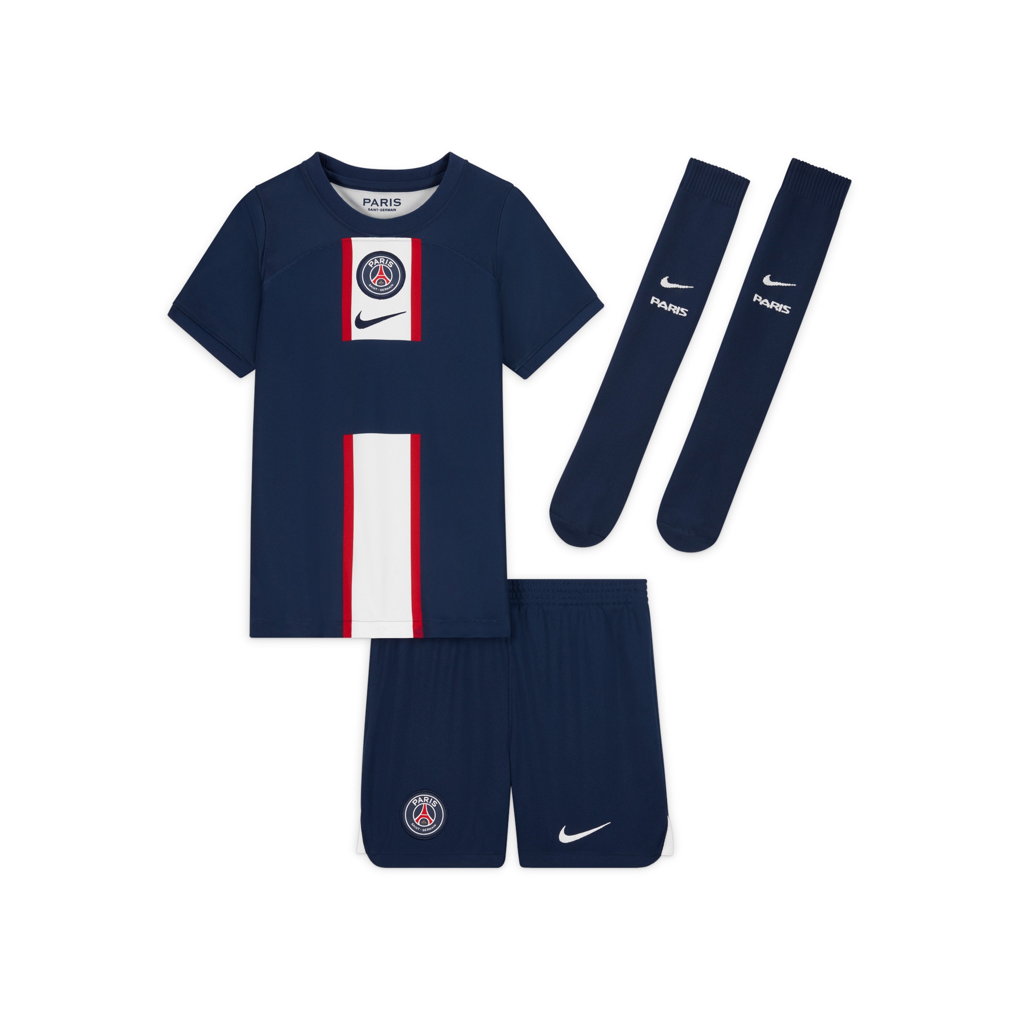 Paris Saint-Germain Preschool & Toddler 2022/23 Home Performance Kit - Navy