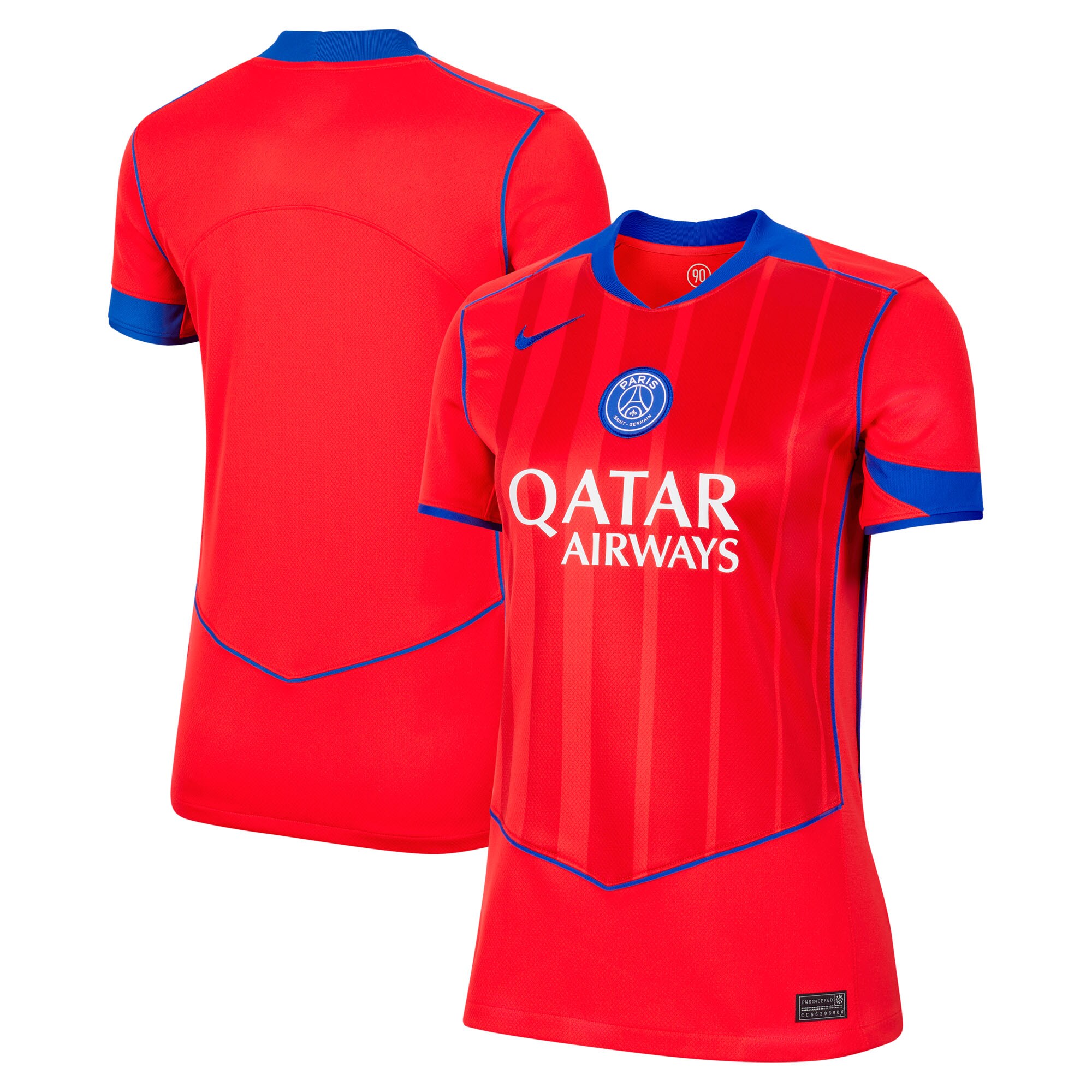 Paris Saint-Germain Women's 2025/26 Third Jersey - Red