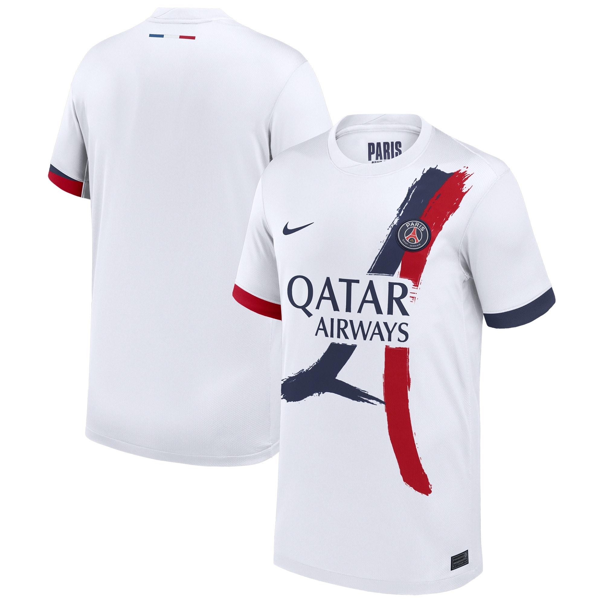 Paris Saint-Germain Youth 2025/26 Away Jersey - White
