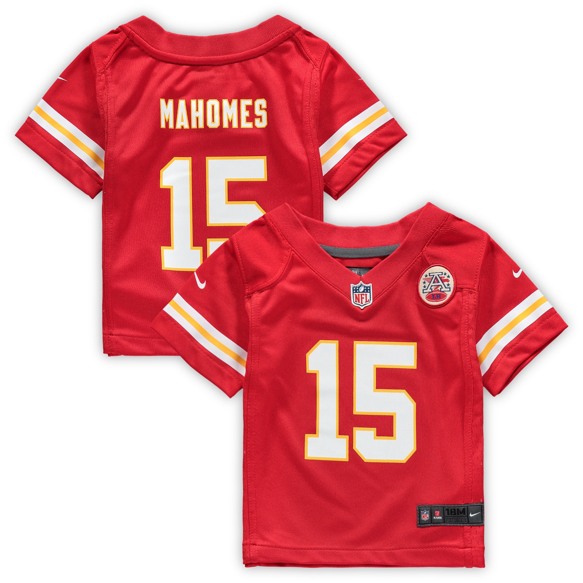 Patrick Mahomes Kansas City Chiefs Infant Team Player Game Jersey - Red