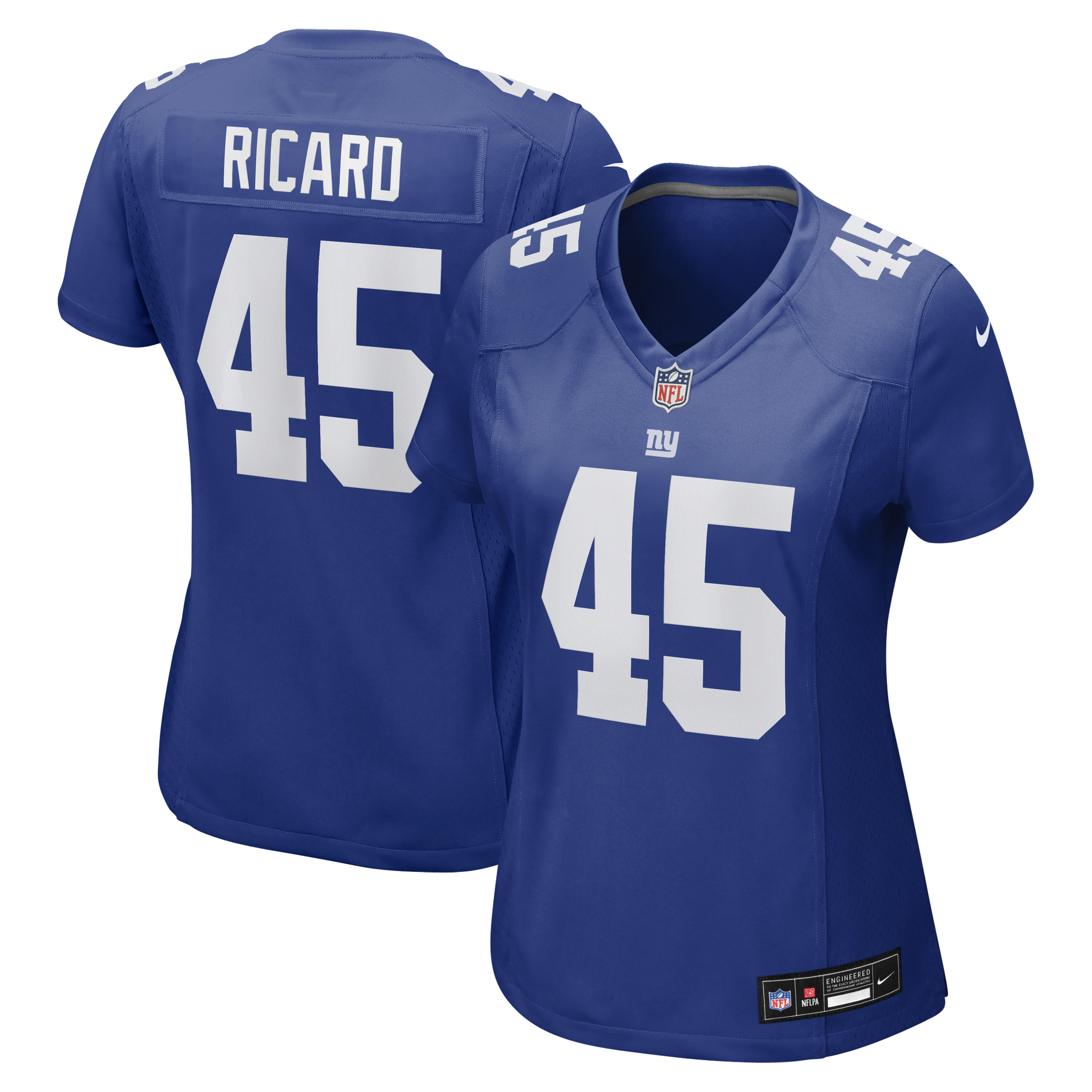 Patrick Ricard New York Giants Women's Team Game Jersey - Royal