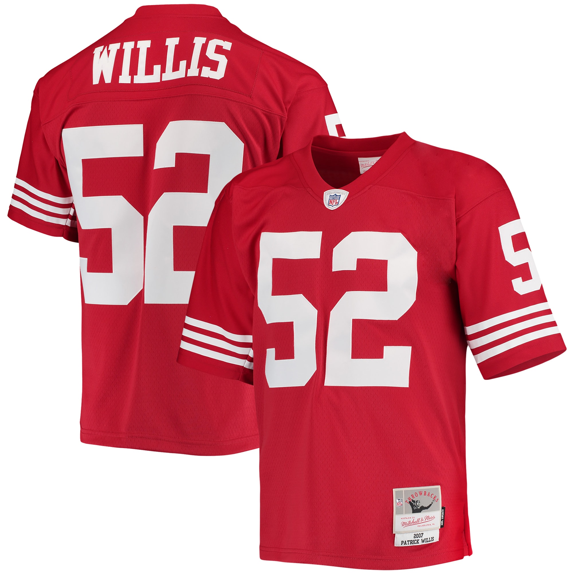 Patrick Willis San Francisco 49ers Legacy Jersey - Scarlet