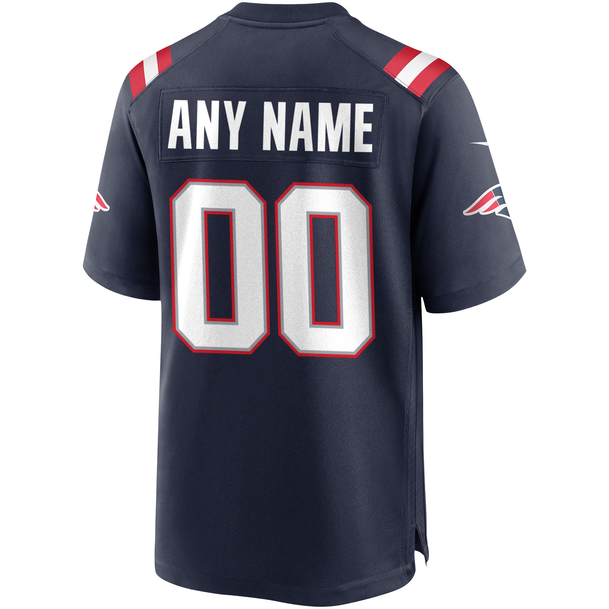 Alternative view of Patriots Navy Custom Jersey nike - Patriots Navy Custom Jersey - Nike