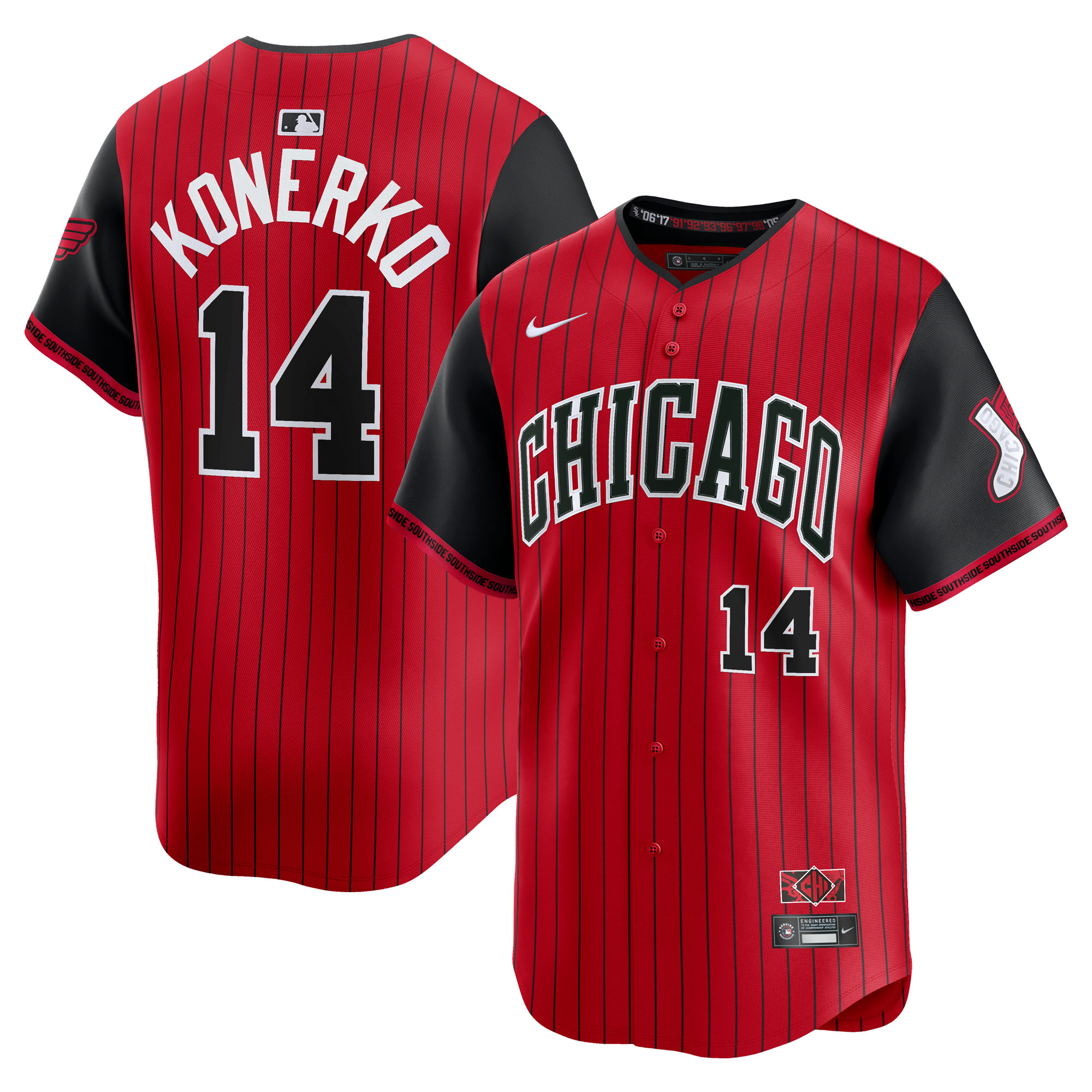 Paul Konerko Chicago White Sox 2025 City Connect Limited Retired Player Jersey - Red/Black