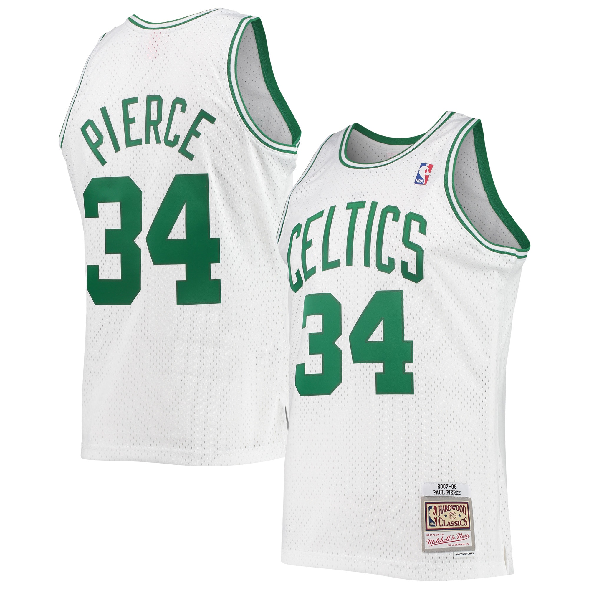 Paul Pierce Boston Celtics Hardwood Classics Swingman Jersey
