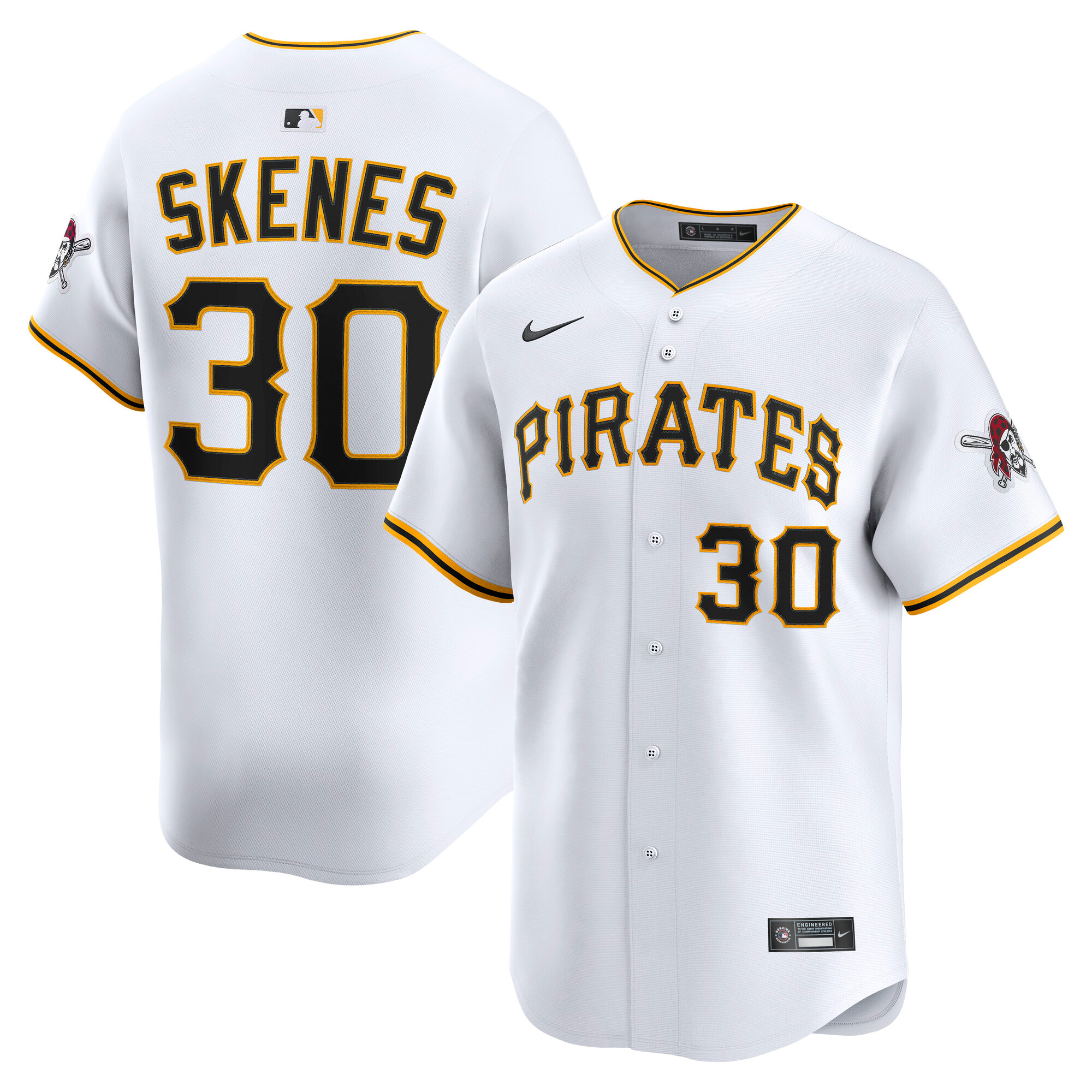 Paul Skenes Pittsburgh Pirates Home Limited Player Jersey