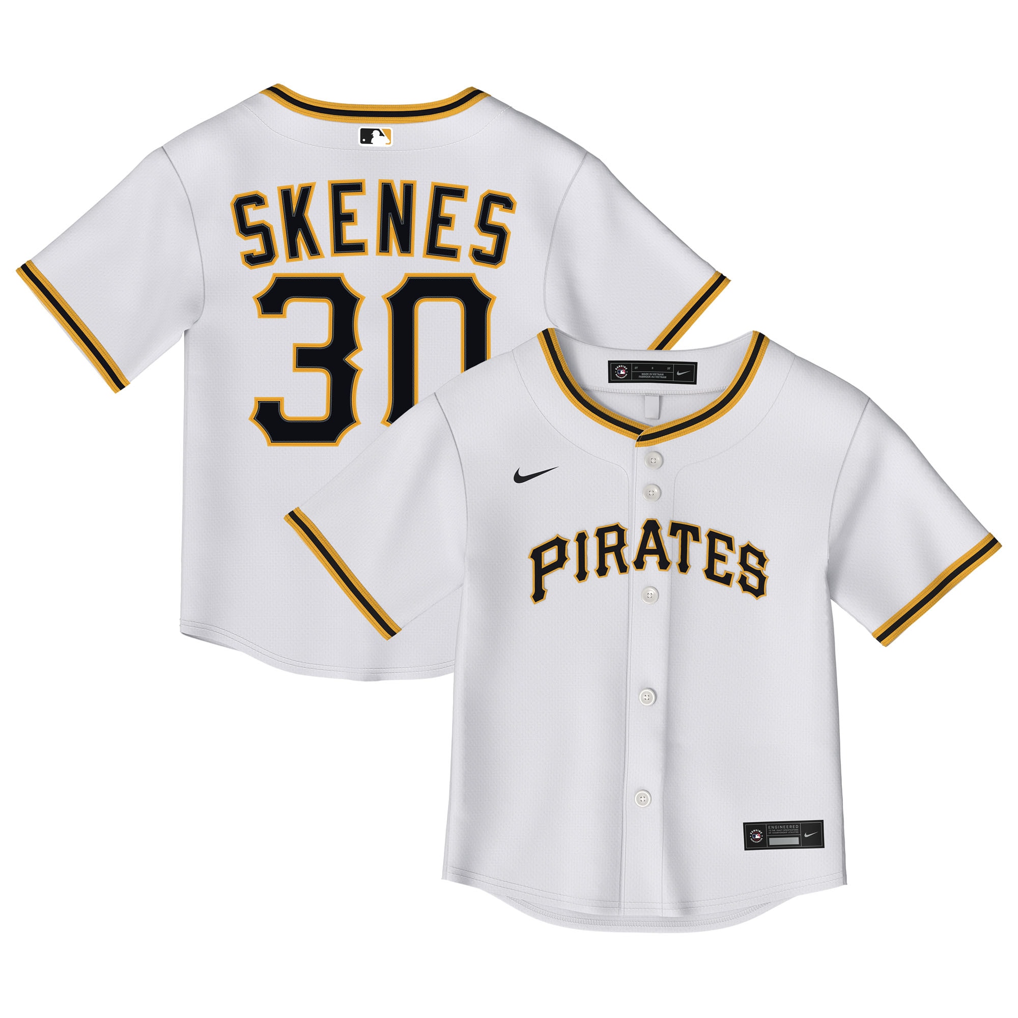 Paul Skenes Pittsburgh Pirates Infant Home Jersey - White