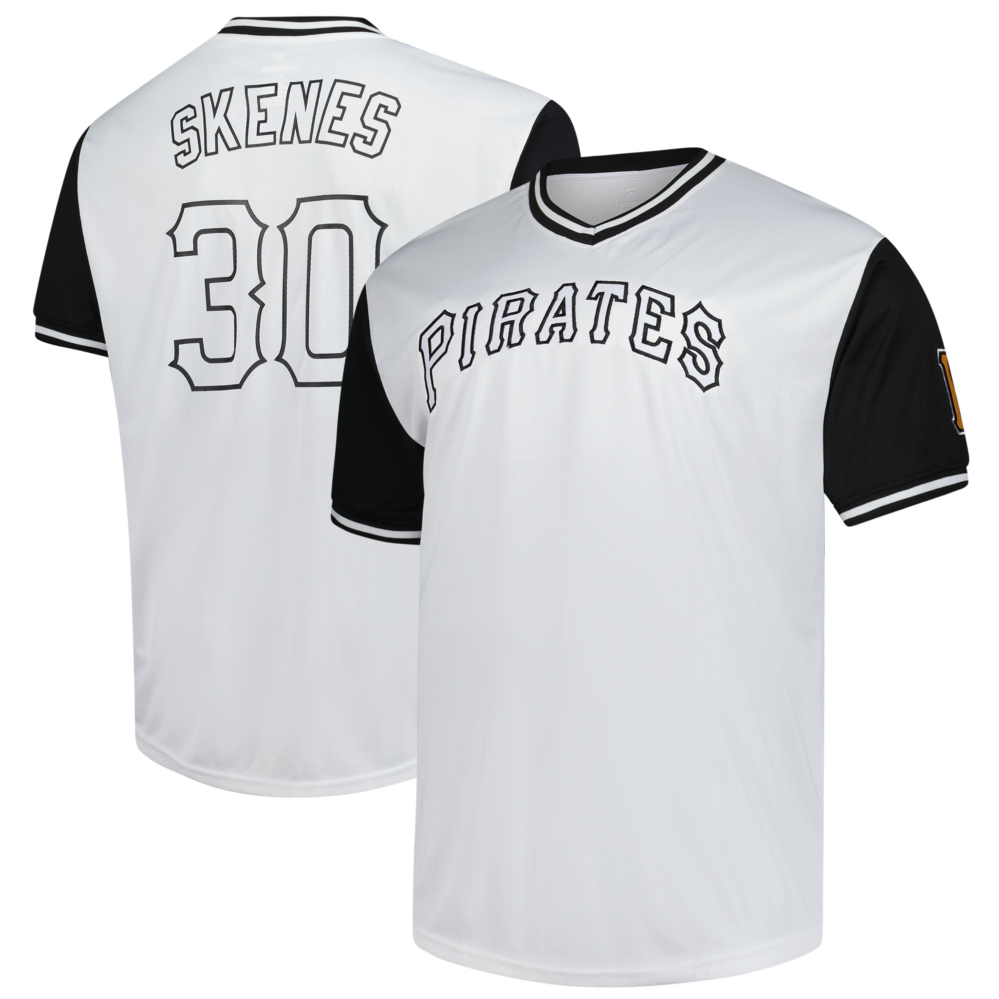 Paul Skenes Pittsburgh Pirates Profile Big & Tall Name & Number Jersey - White