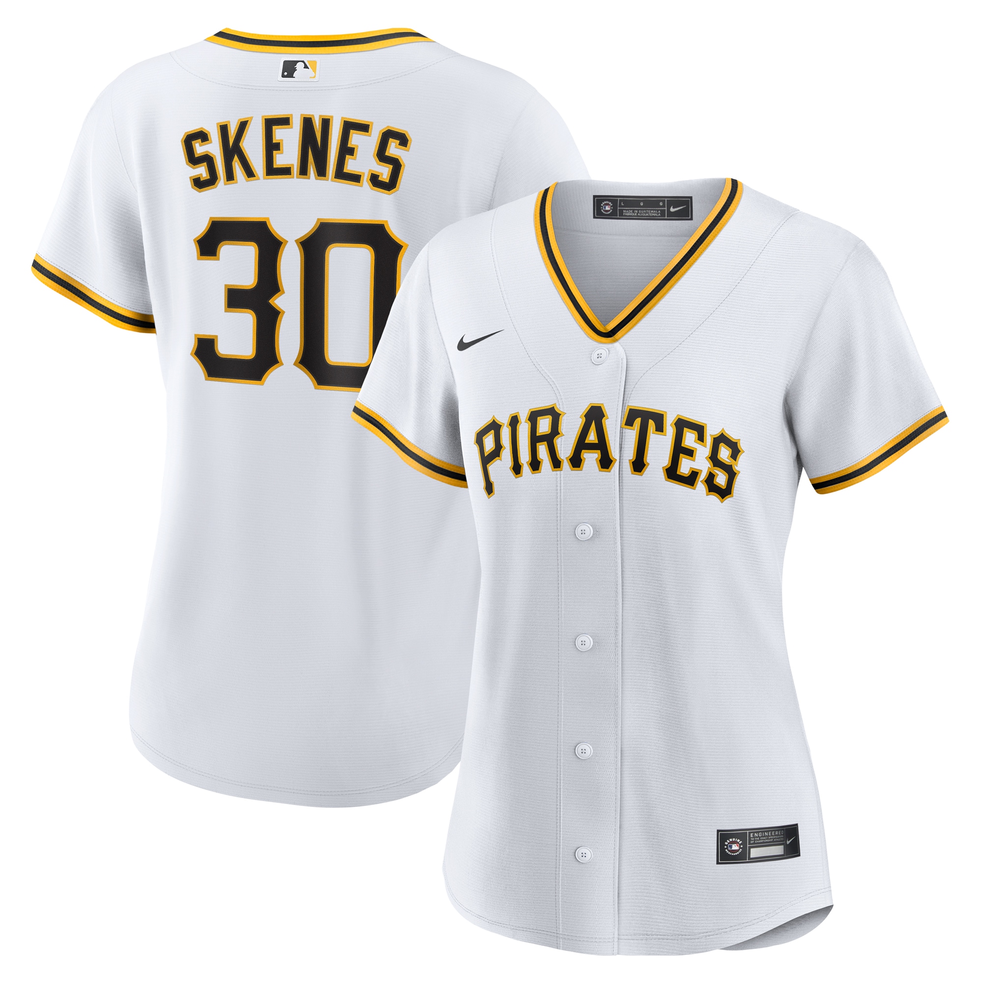 Paul Skenes Pittsburgh Pirates Women's Home Player Jersey - White