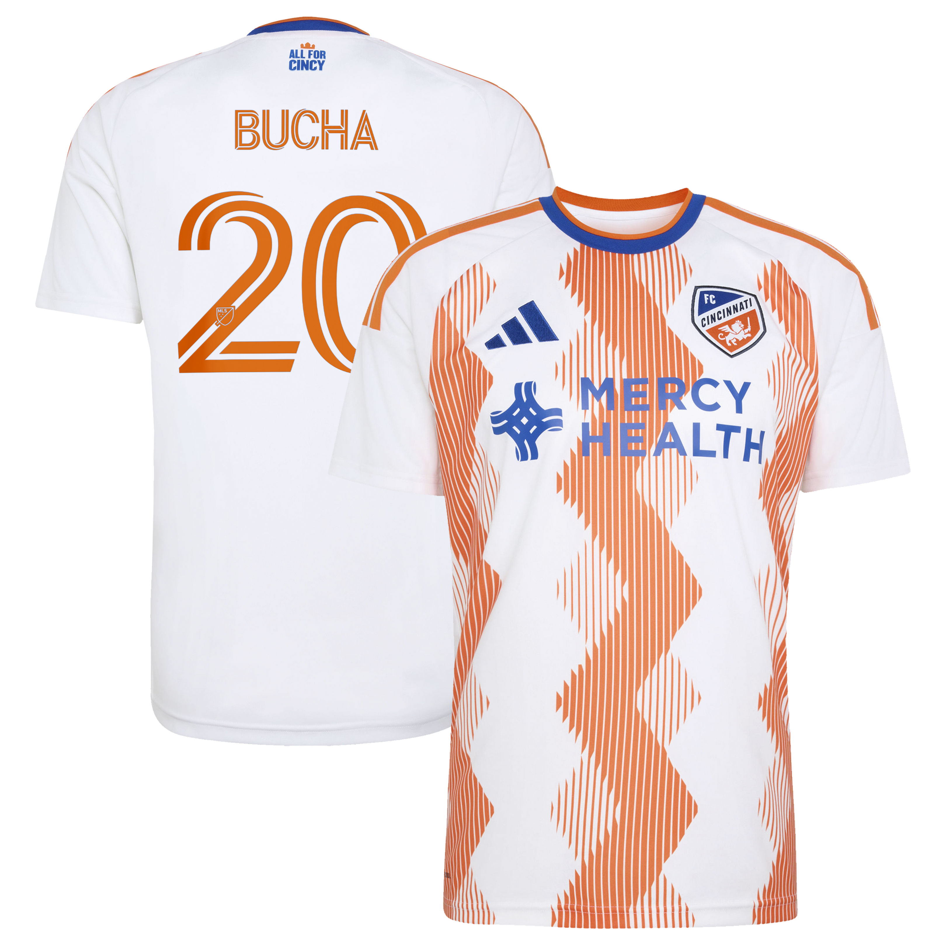 Pavel Bucha FC Cincinnati 2026 The Seven Hills Kit Jersey – White