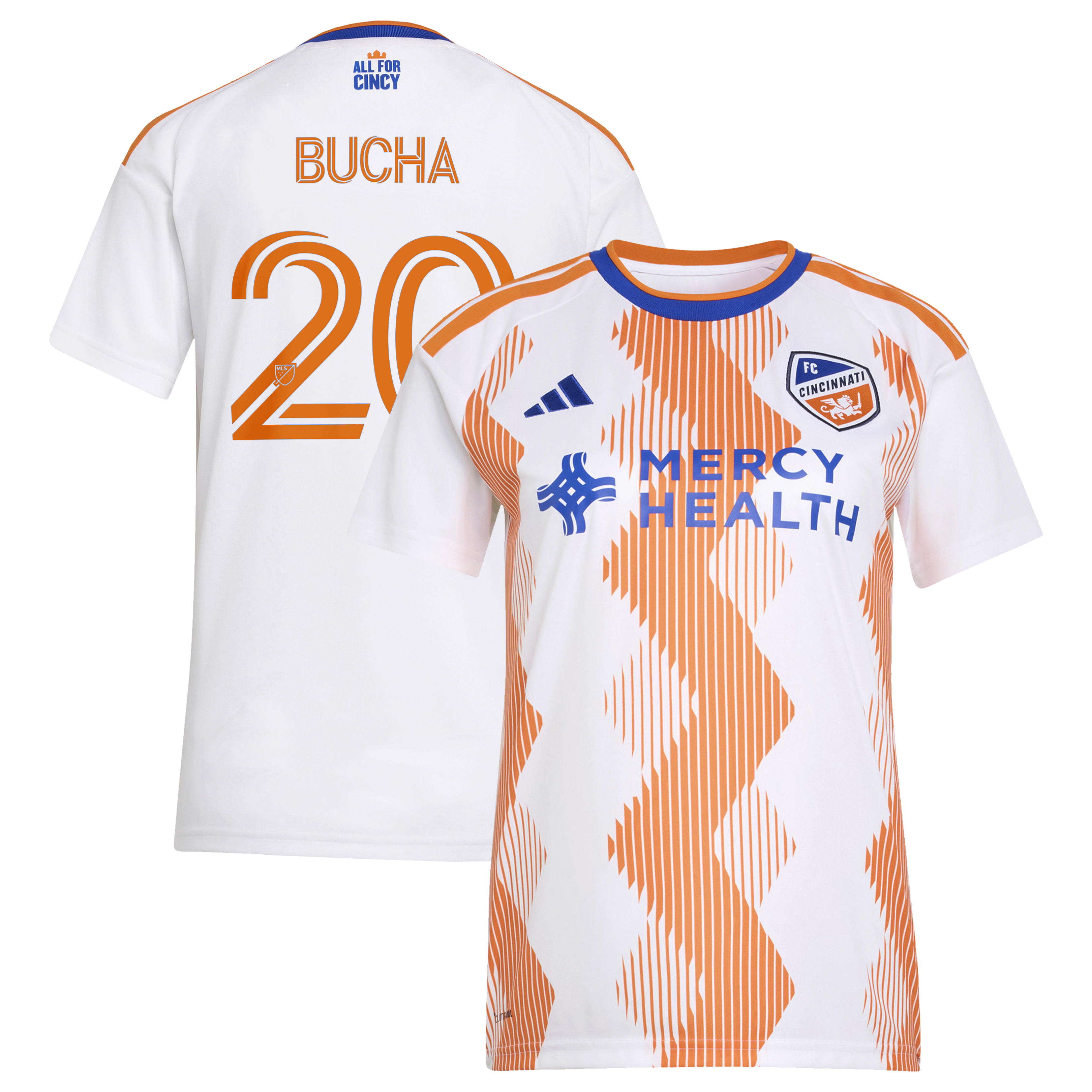 Pavel Bucha FC Cincinnati Women's 2026 The Seven Hills Kit Jersey - White