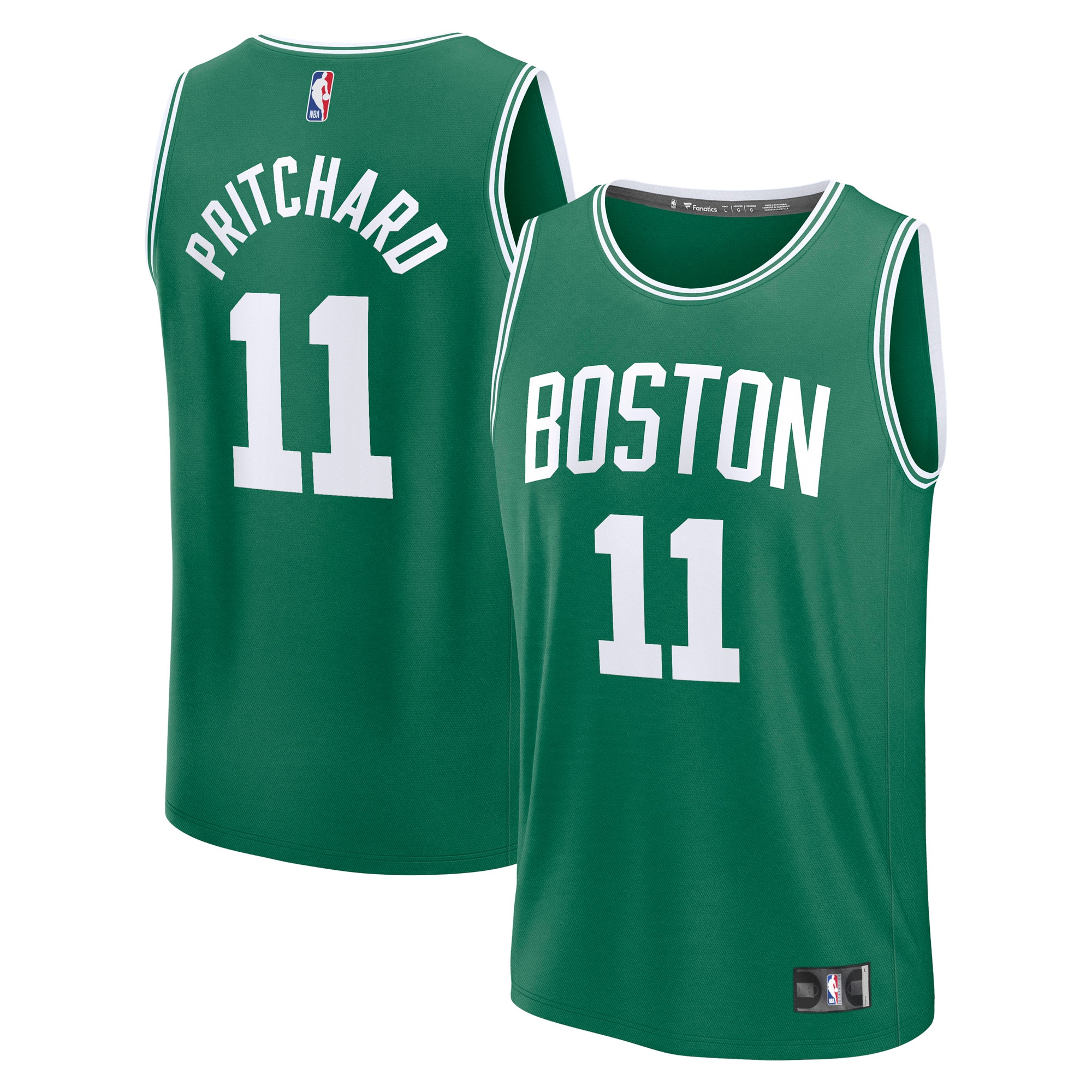 Payton Pritchard Boston Celtics Fanatics Fast Break Player Jersey - Icon Edition - Kelly Green