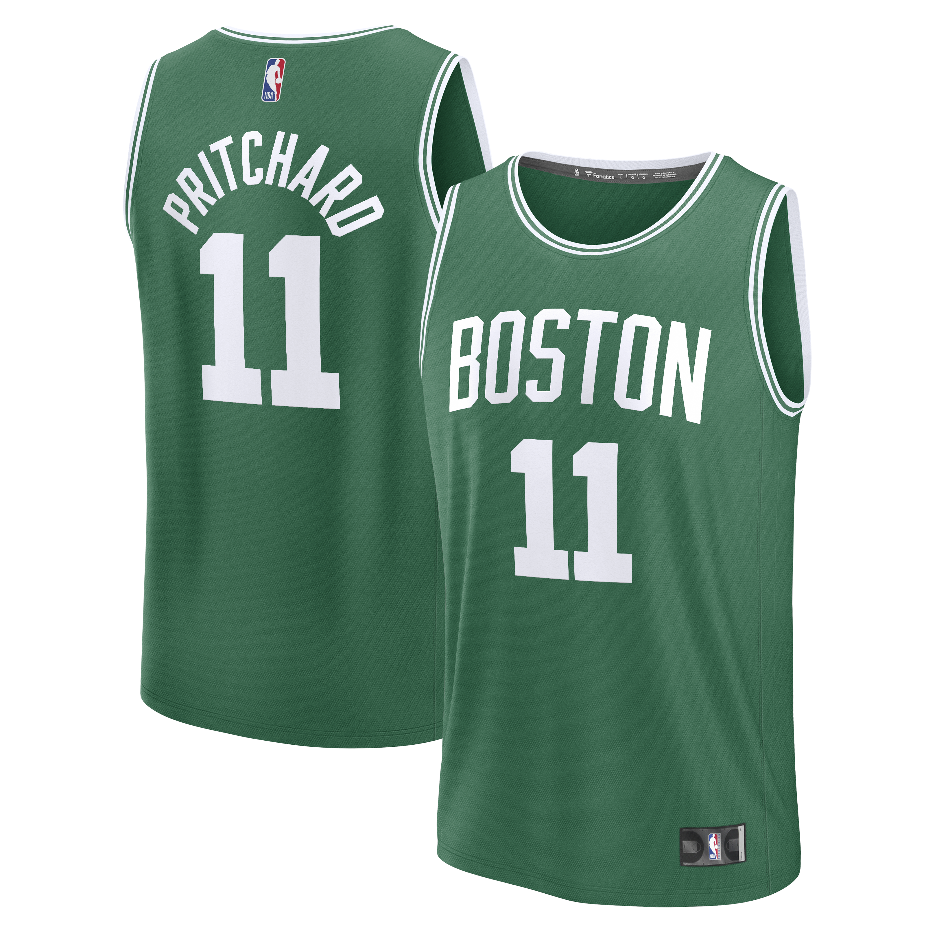 Payton Pritchard Boston Celtics Fanatics Youth Fast Break Jersey - Green - Icon Edition